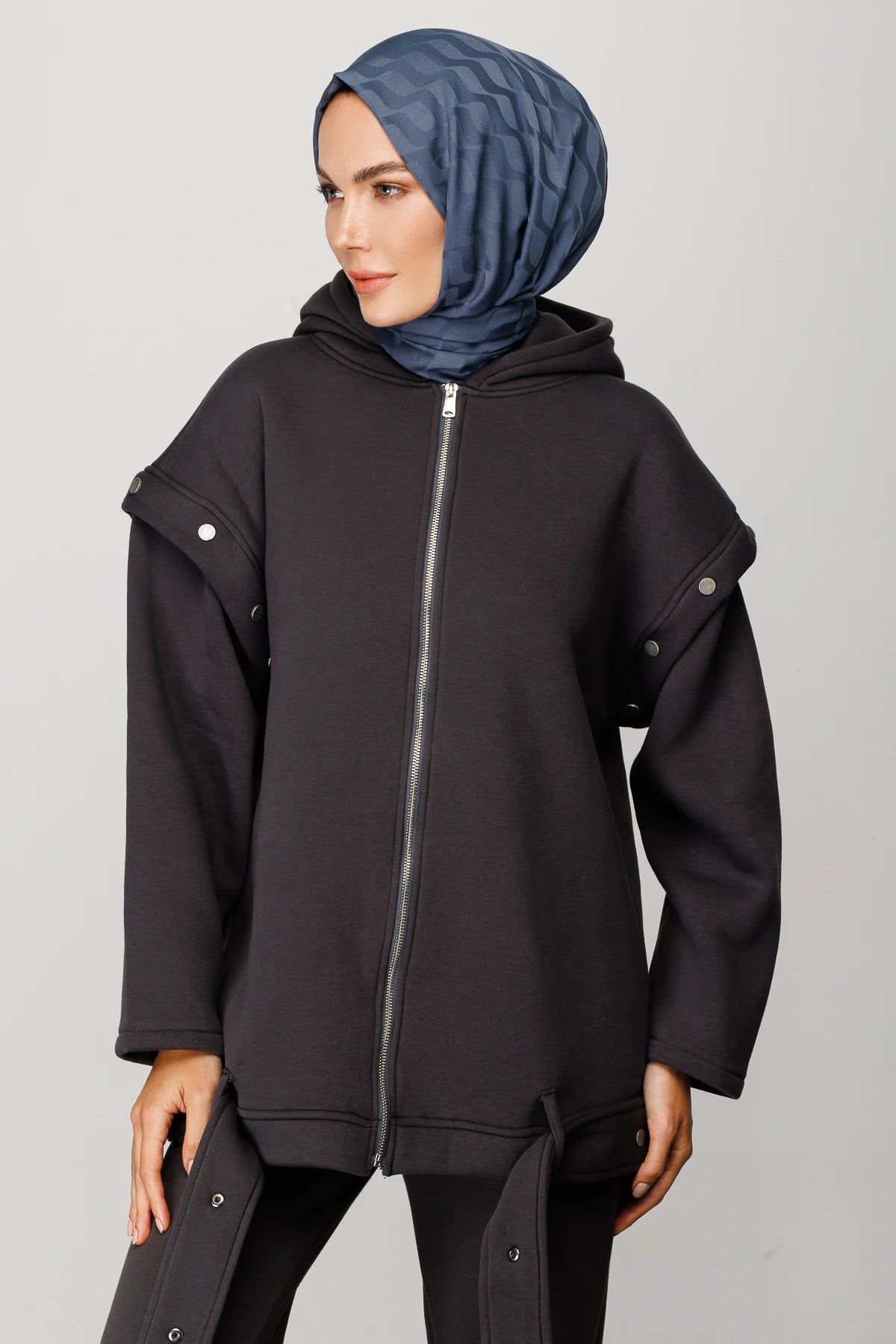 Dalga Desen İpeksi Jakar Şal