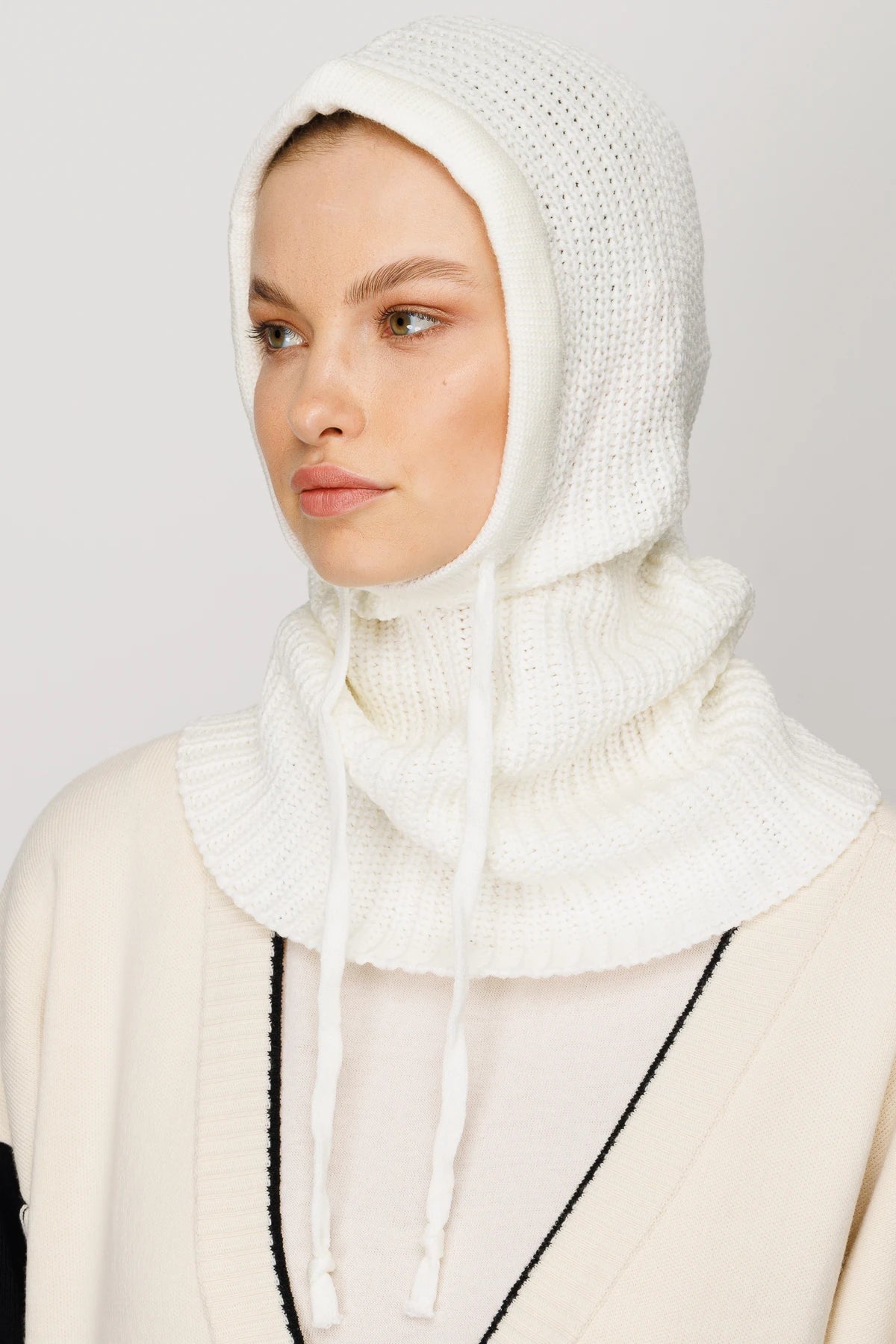 Balaclava Triko Başlık