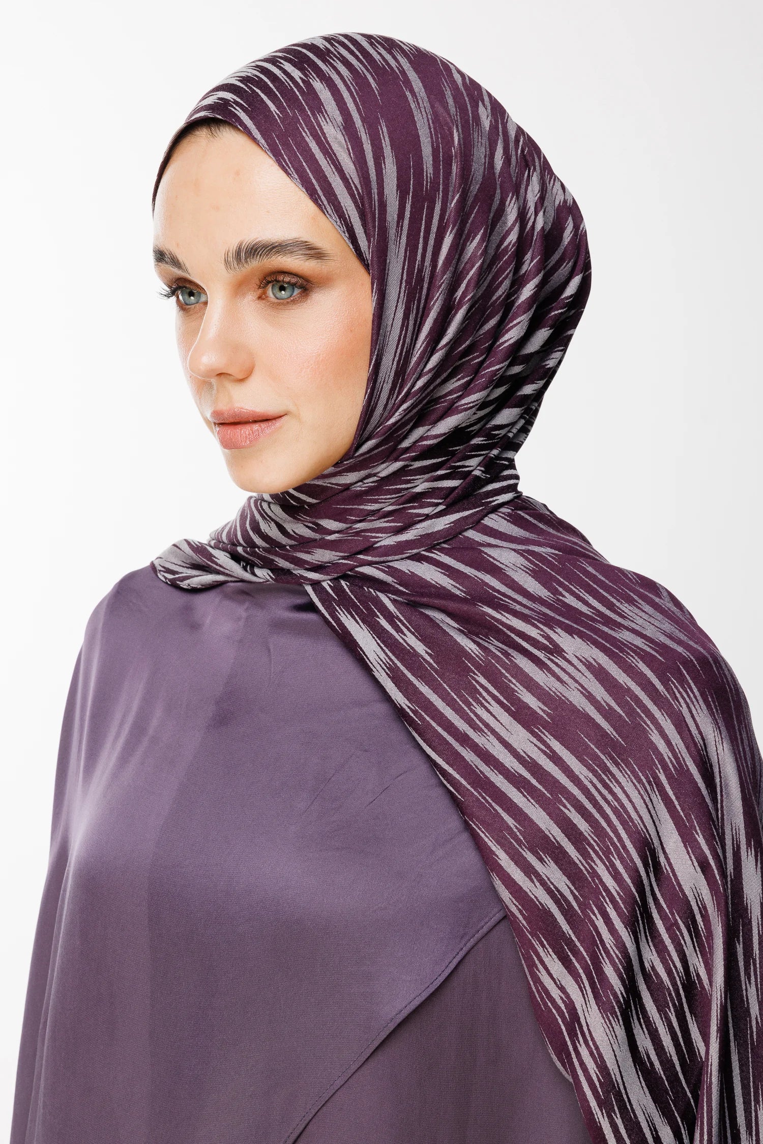 Selis Desen Çift Taraflı Şal