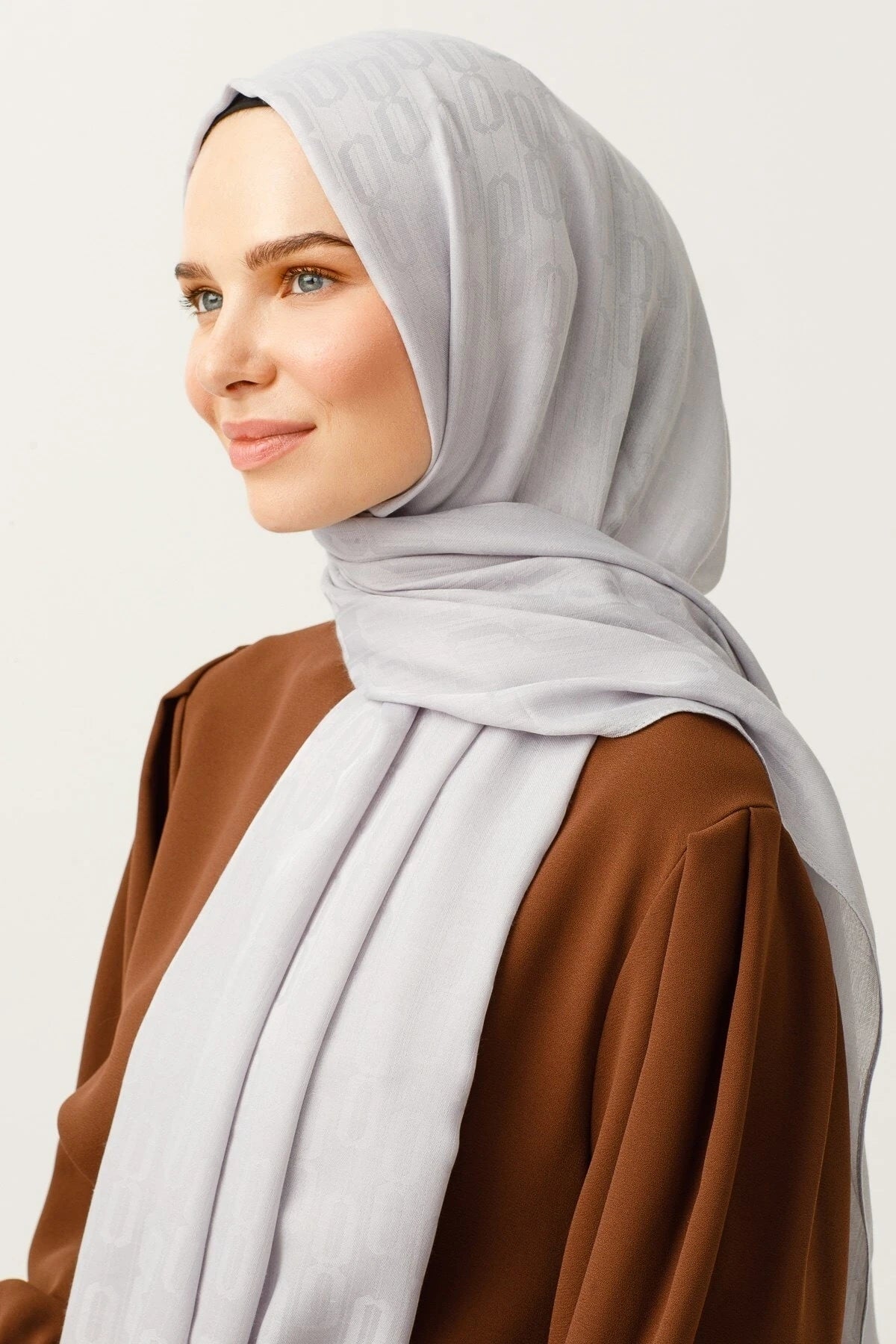 Zincir Desen Pamuk Jakar Şal