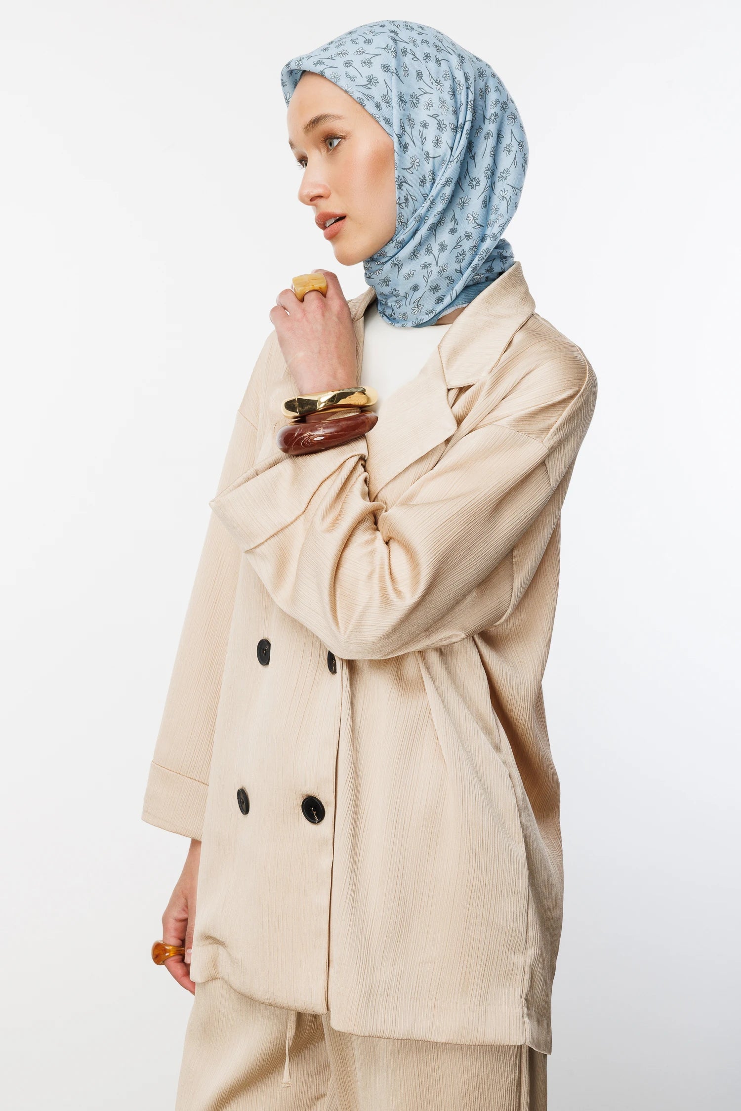 Minor Desen Pamuk Eşarp