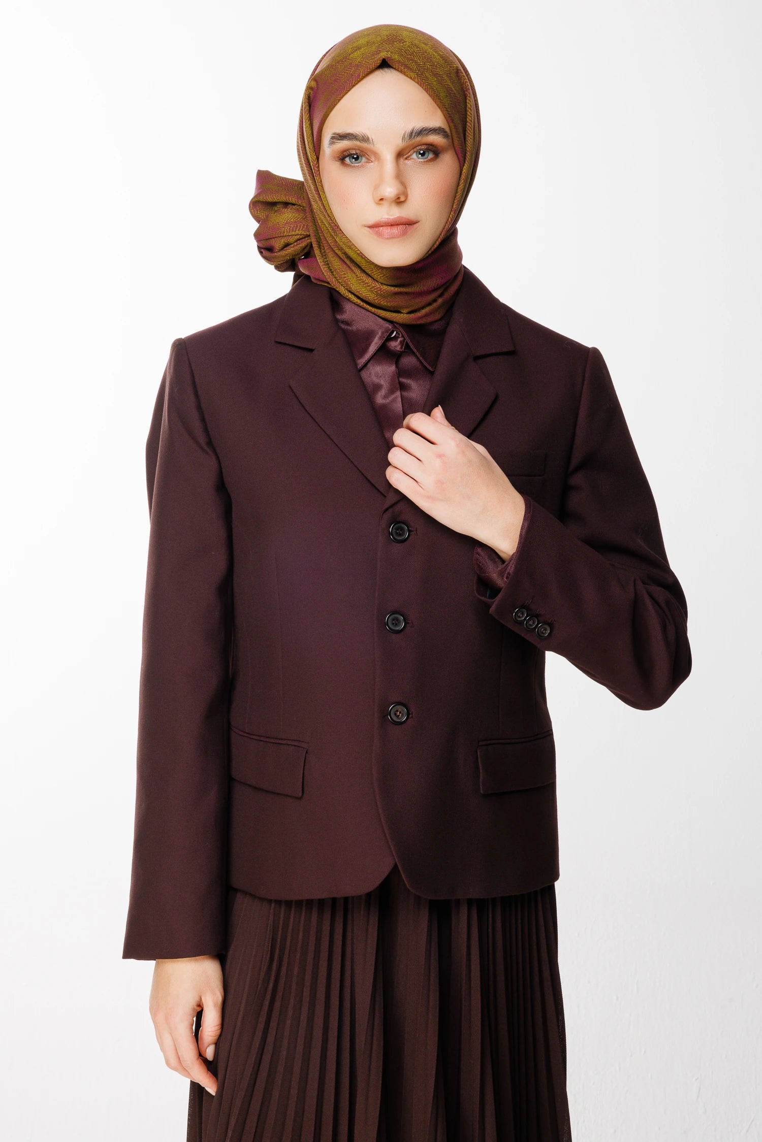 Sahra Desen Çift Taraflı Şal