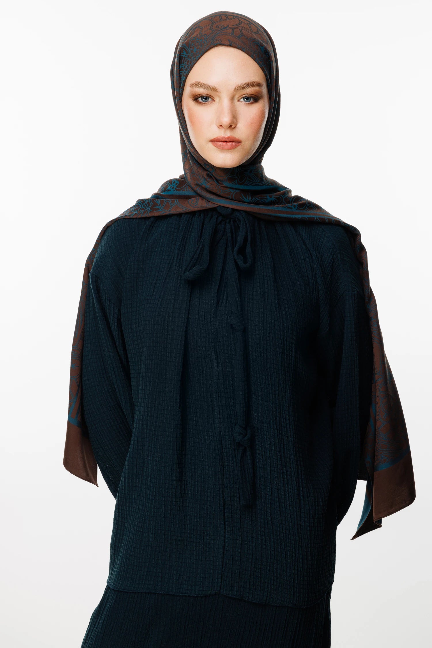 Lavin Desen Çift Taraflı Şal