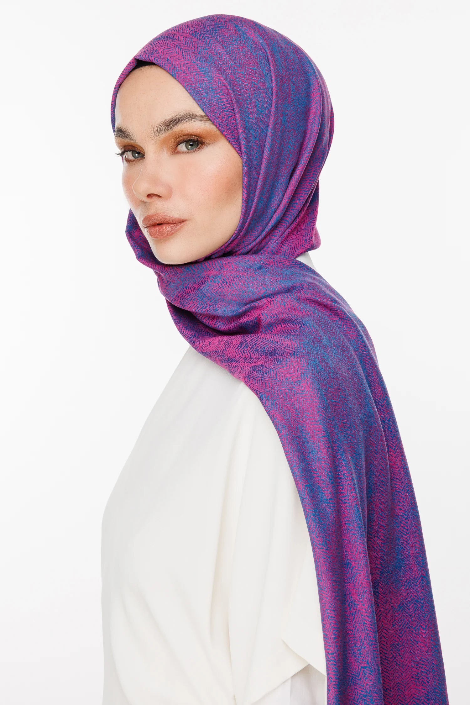 Sahra Desen Çift Taraflı Şal