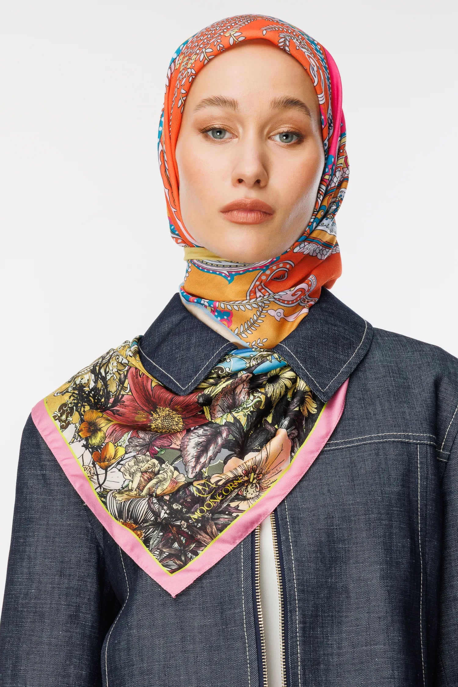 Virel Desen Pamuk Eşarp