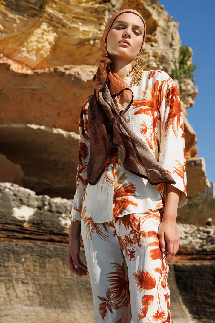 Degrade Müslin Şal