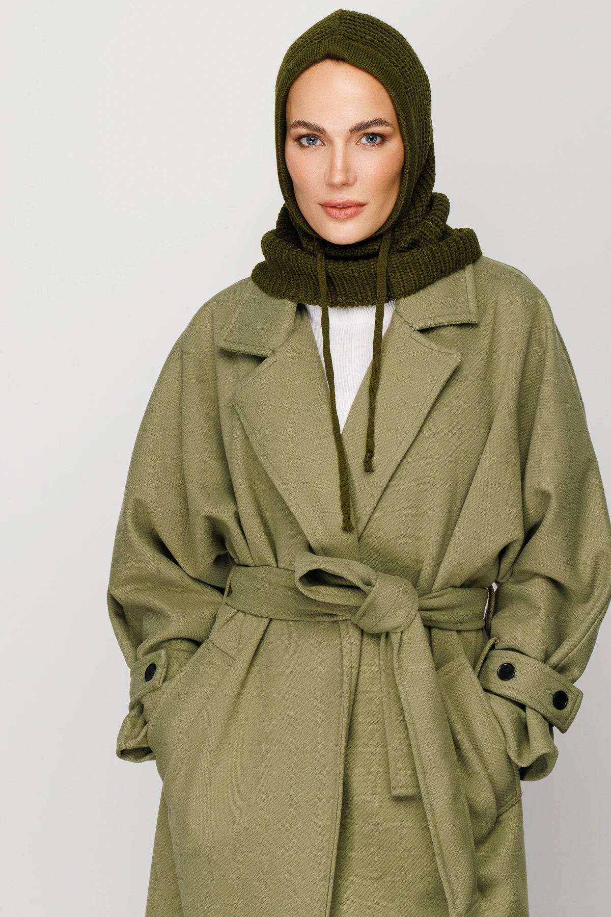 Balaclava Triko Başlık