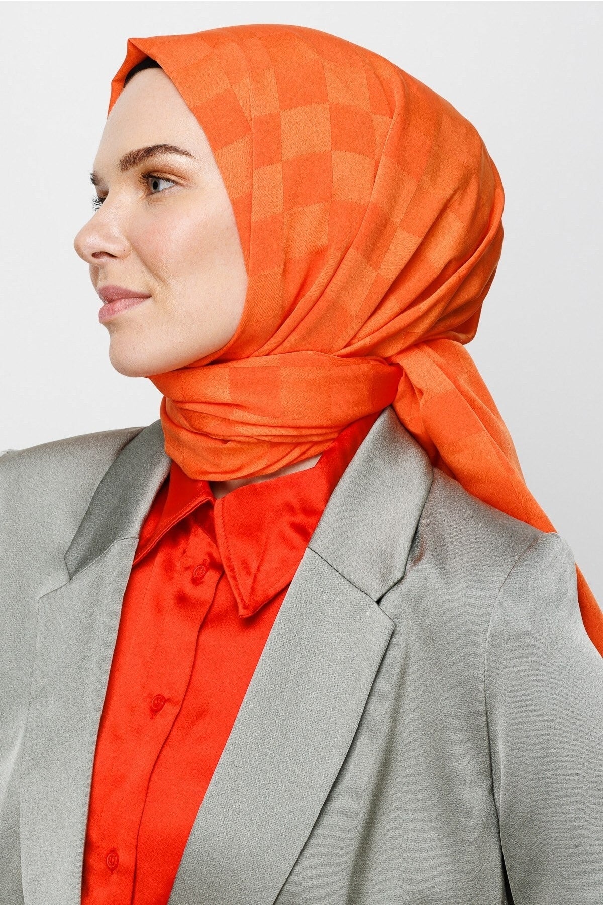 Dama Desen İpeksi Jakar Şal