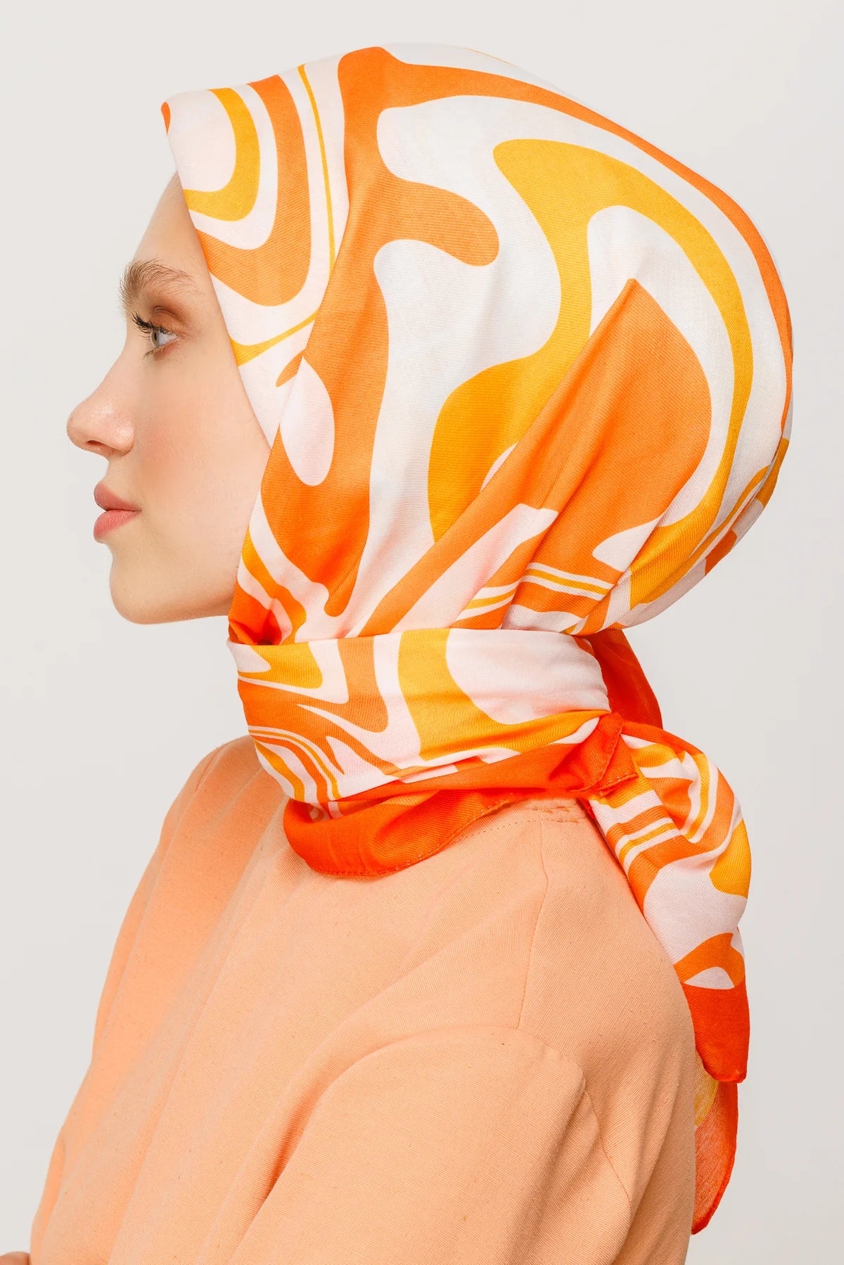 Mira Desen Dijital Soft Eşarp