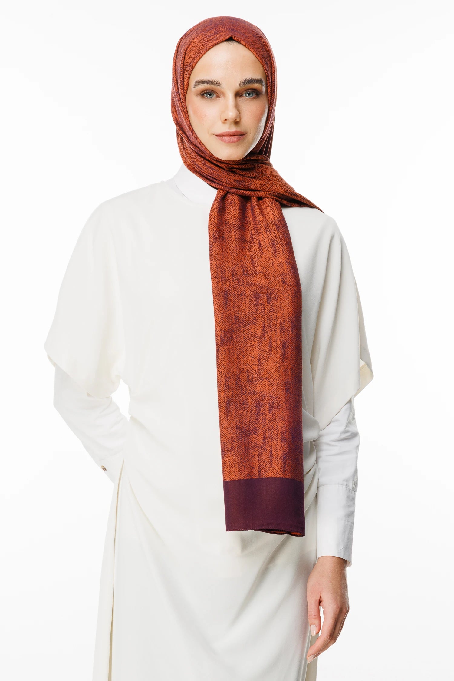 Sahra Desen Çift Taraflı Şal