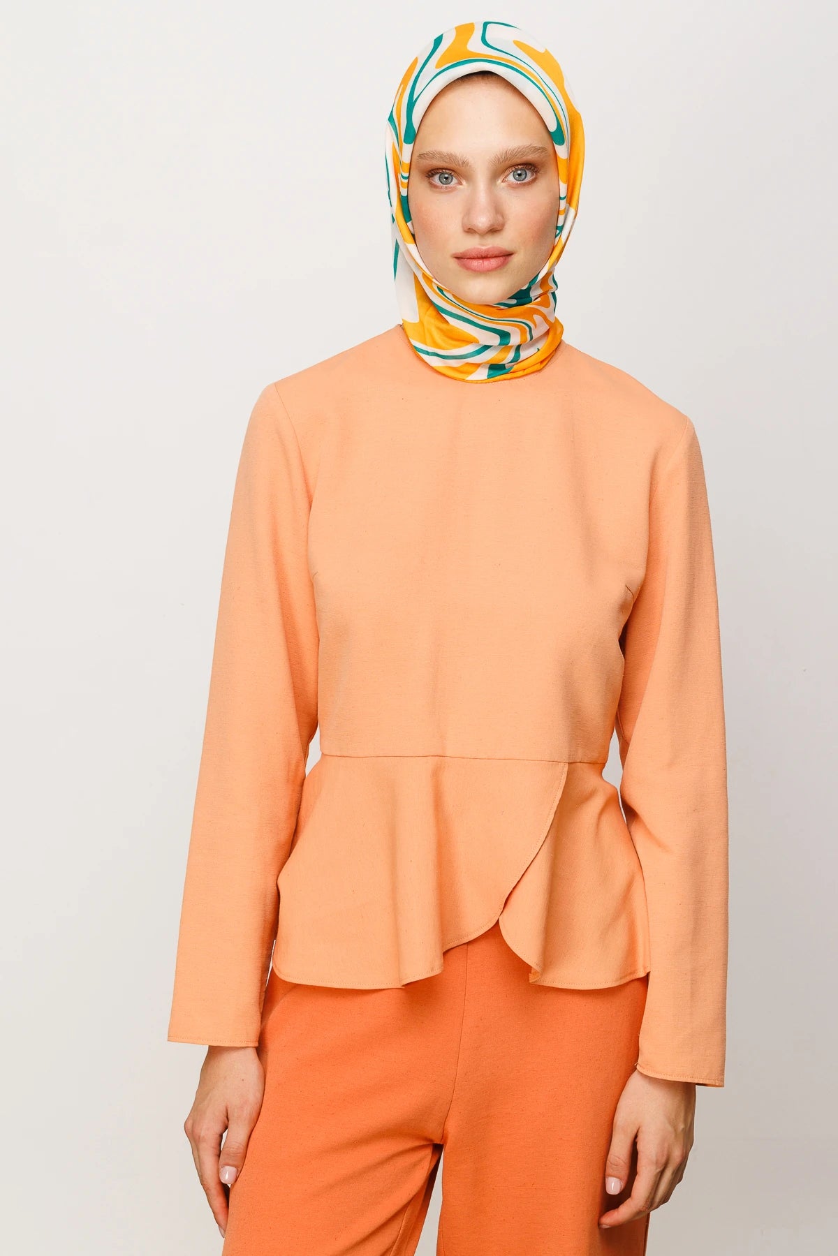 Mira Desen Dijital Soft Eşarp