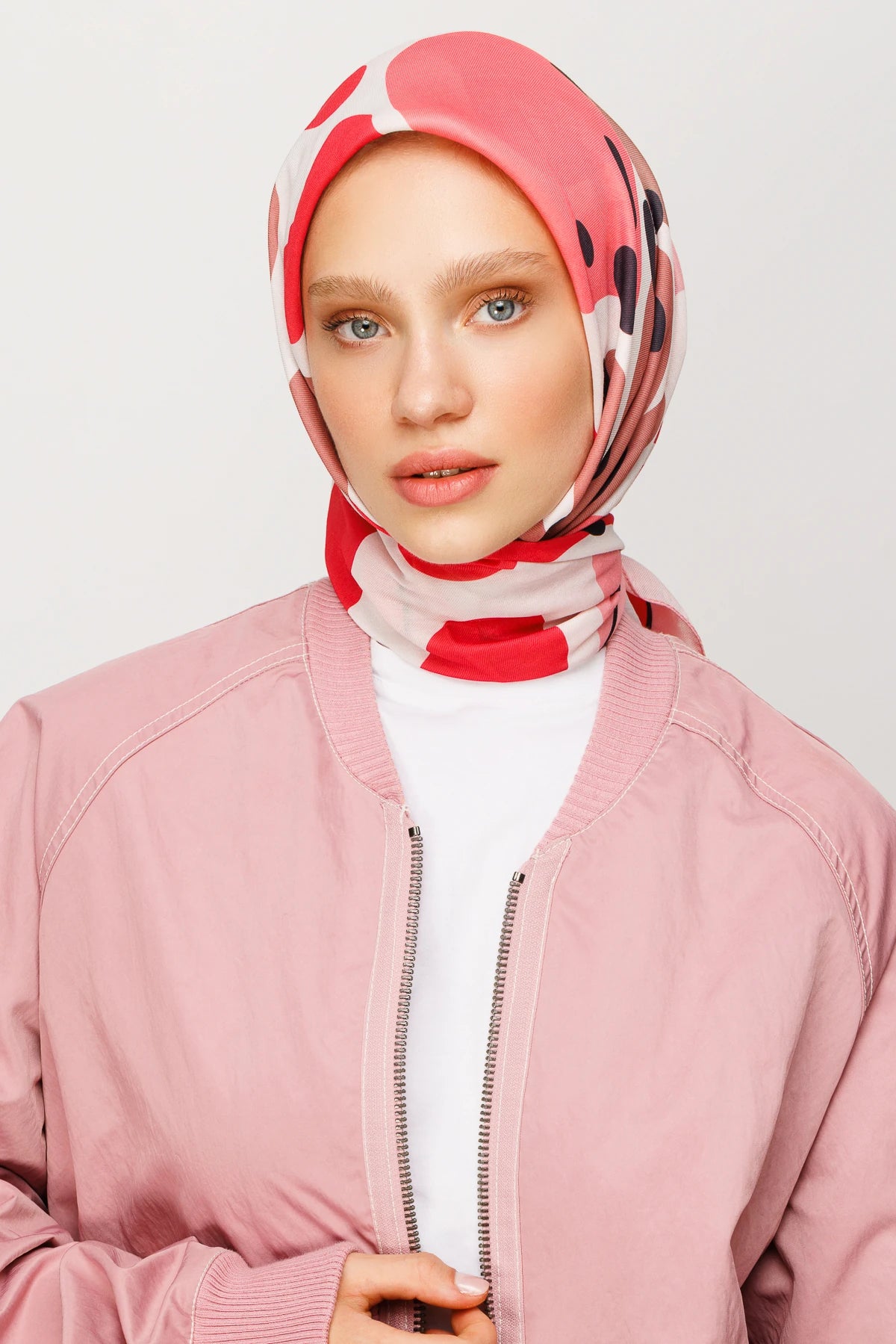 Bloom Desen Dijital Soft Eşarp