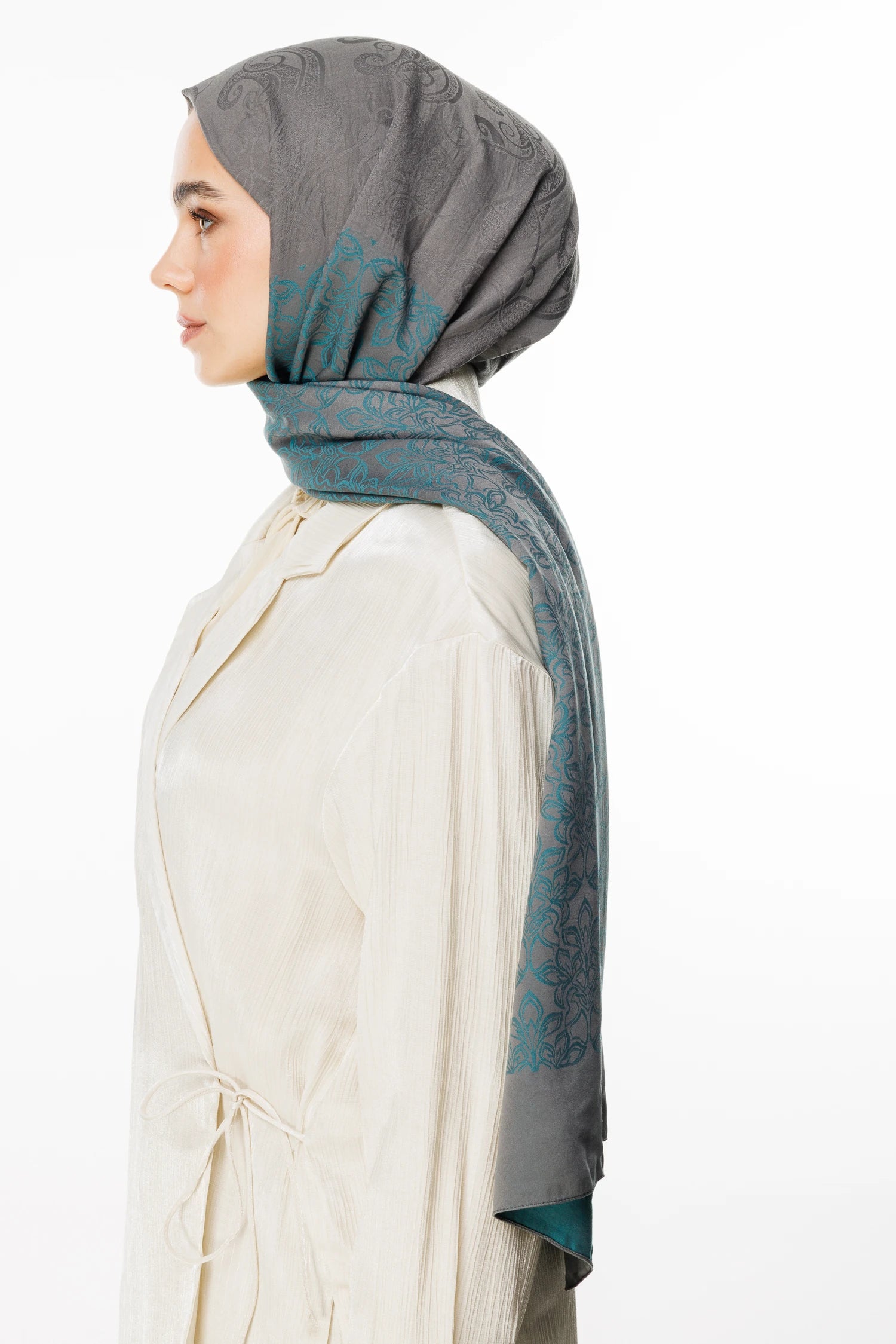 Nora Desen Çift Taraflı Şal