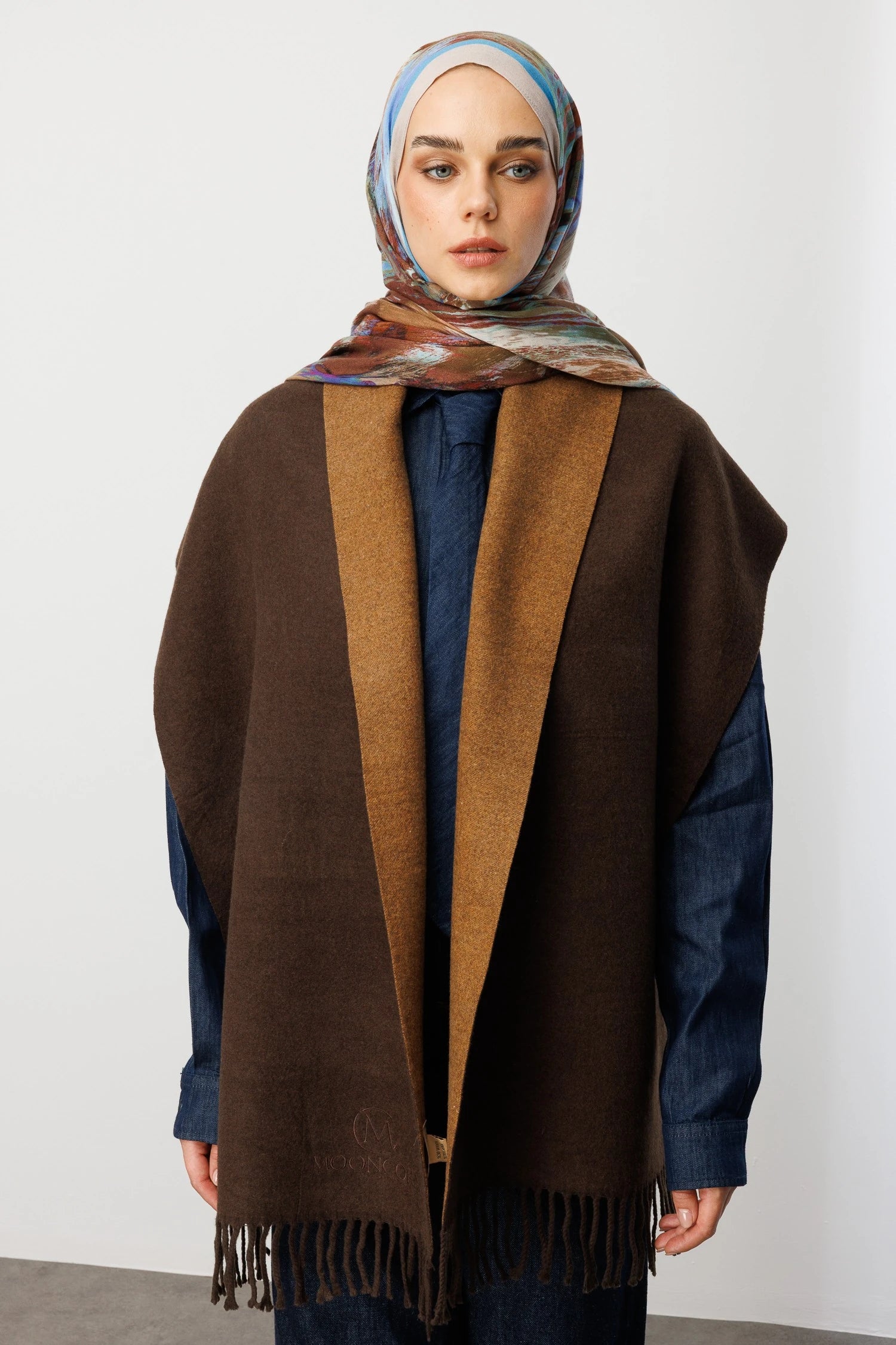 Çift Taraflı Yün Atkı