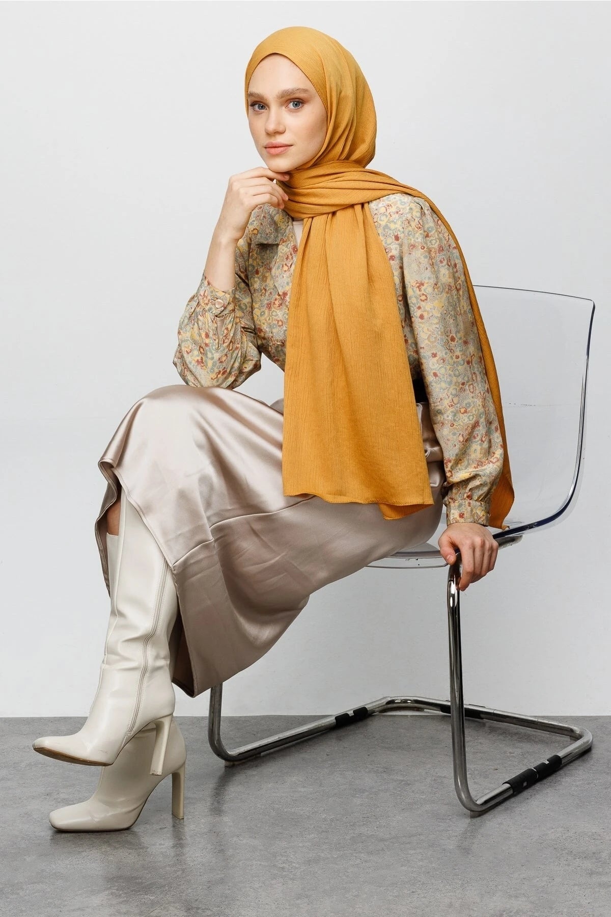 Krinkıl Medine İpeği Şal