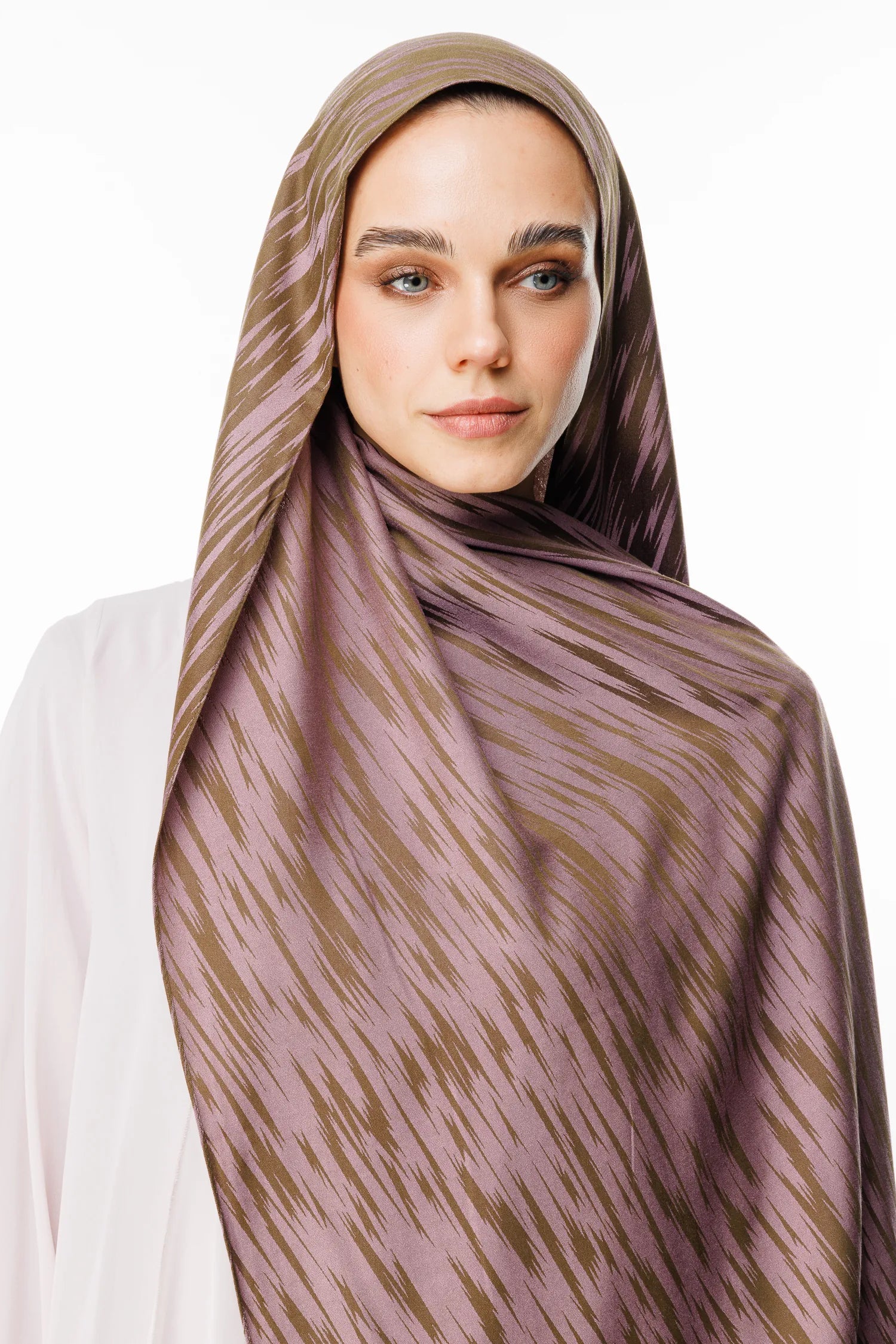 Selis Desen Çift Taraflı Şal