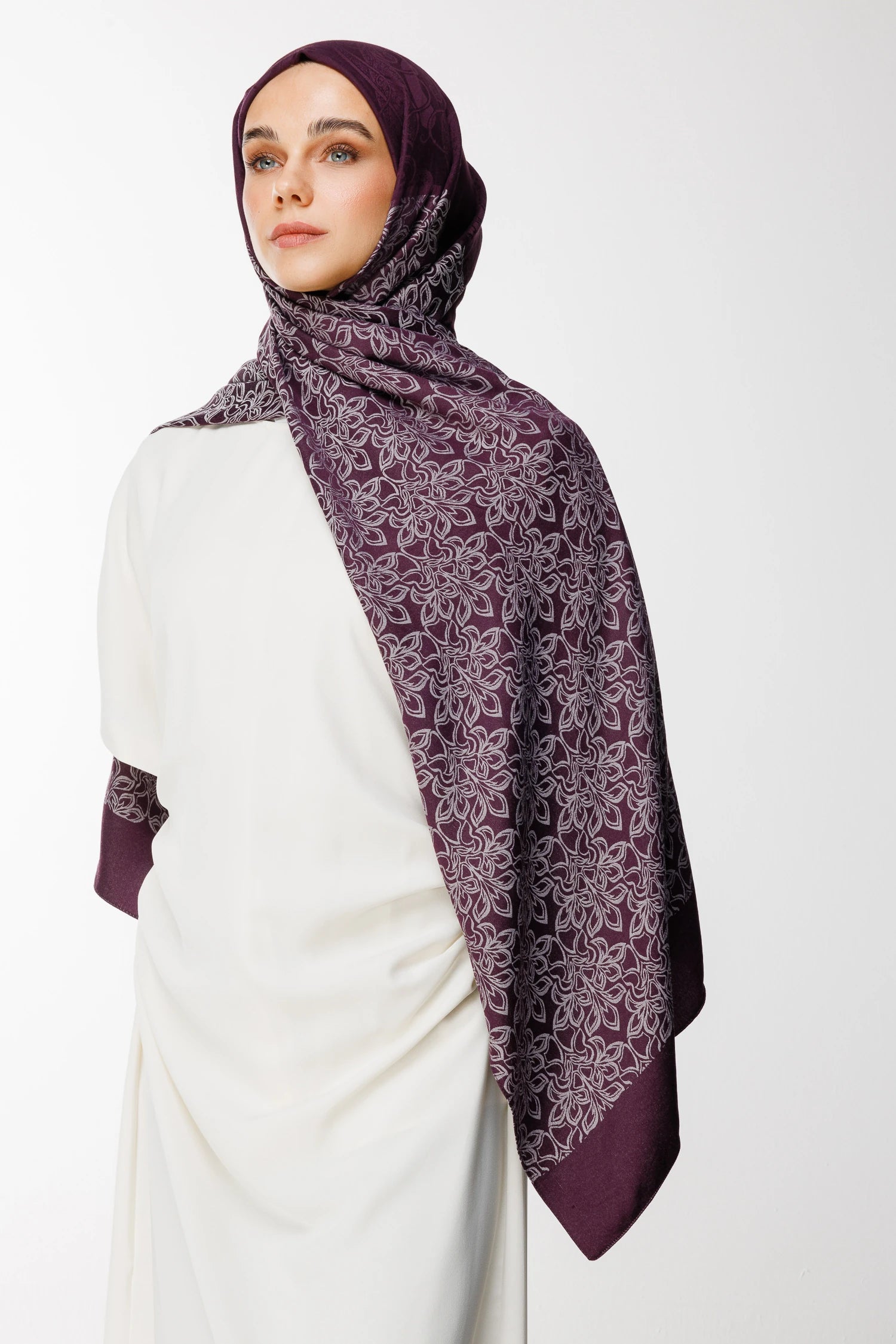 Nora Desen Çift Taraflı Şal