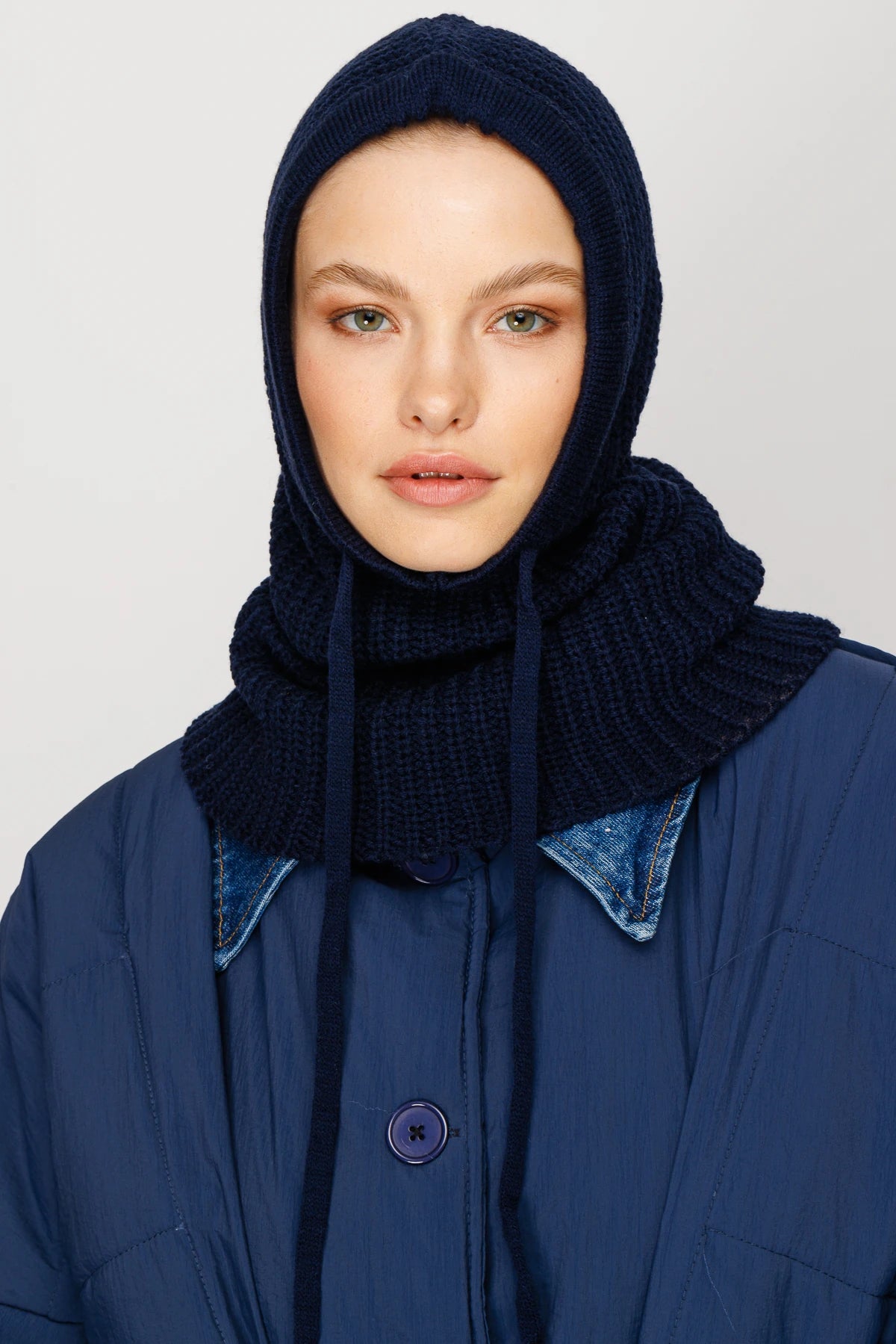 Balaclava Triko Başlık