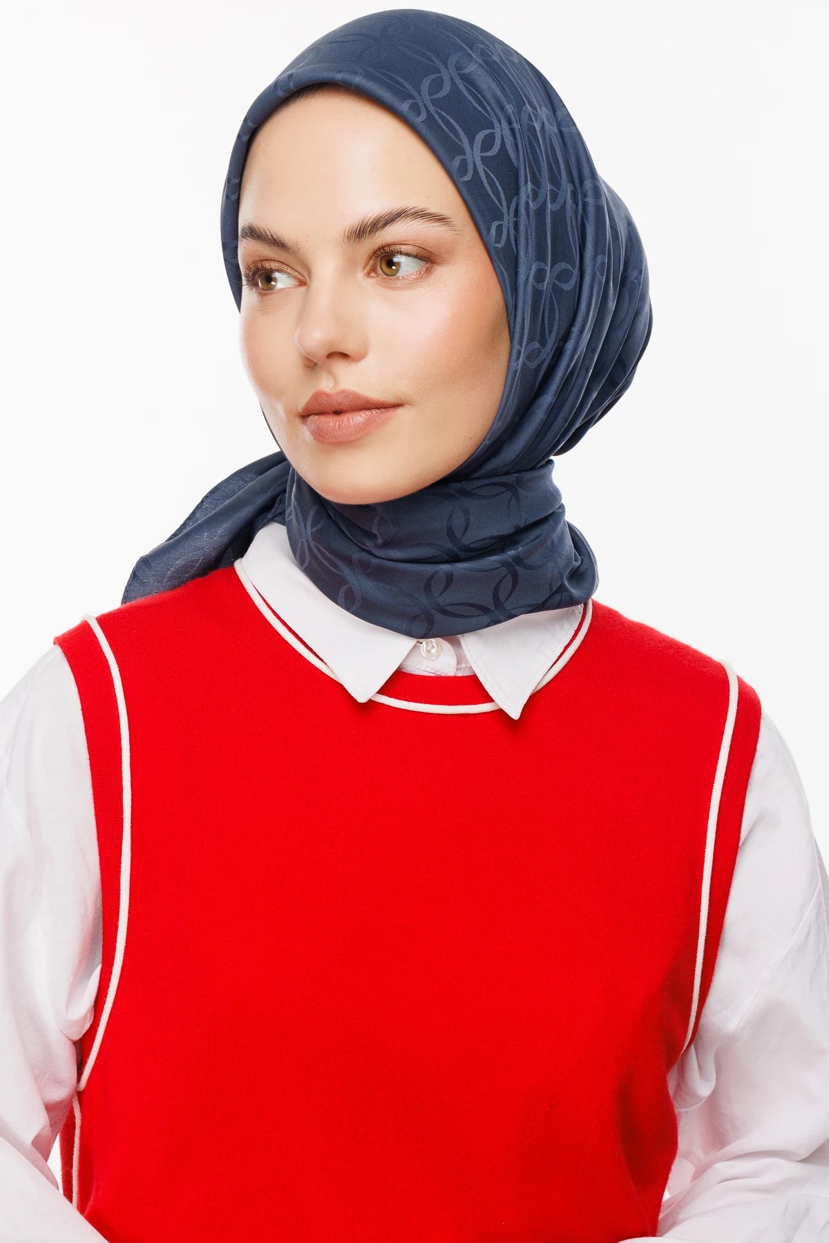 London Desen İpeksi Jakar Eşarp