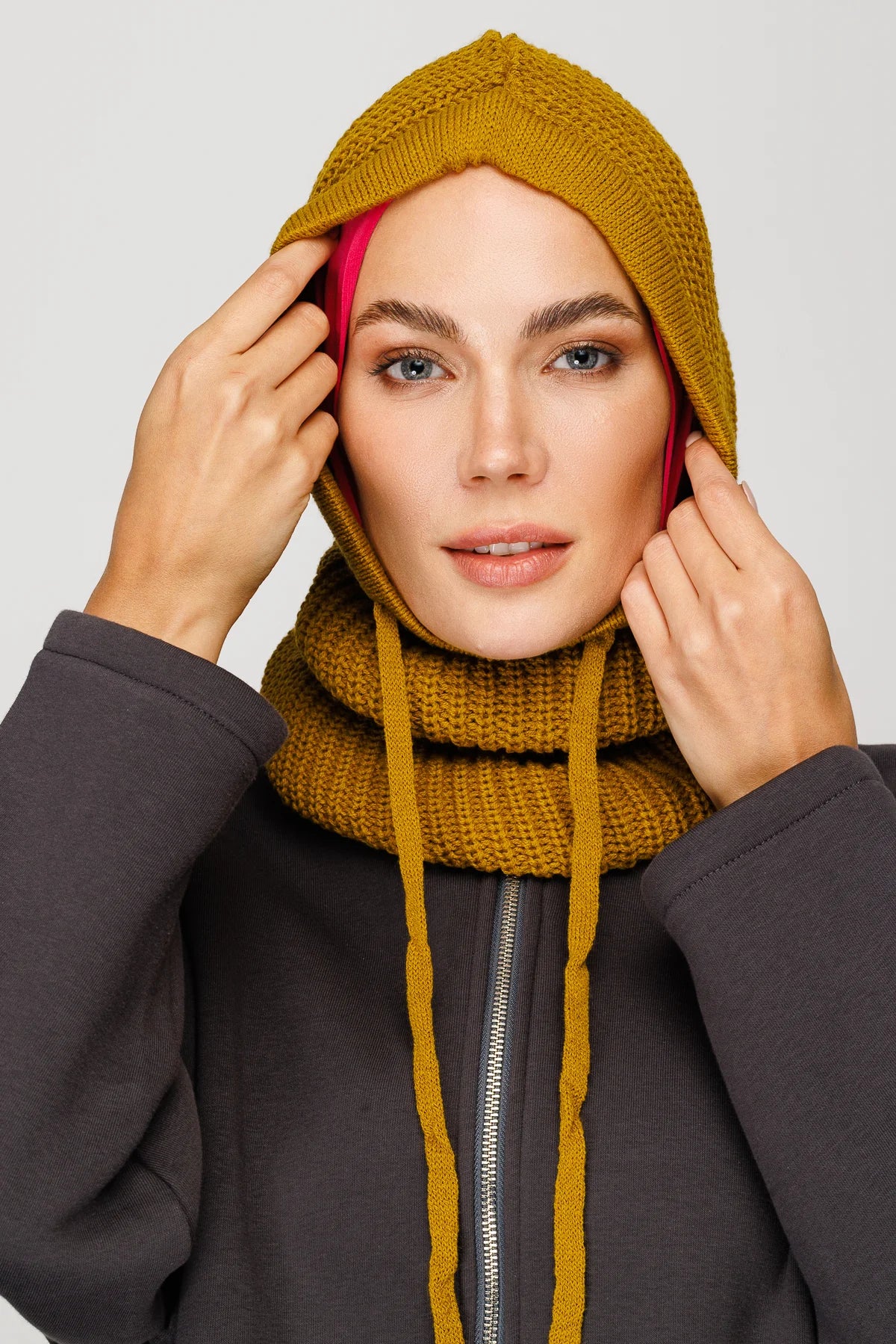 Balaclava Triko Başlık