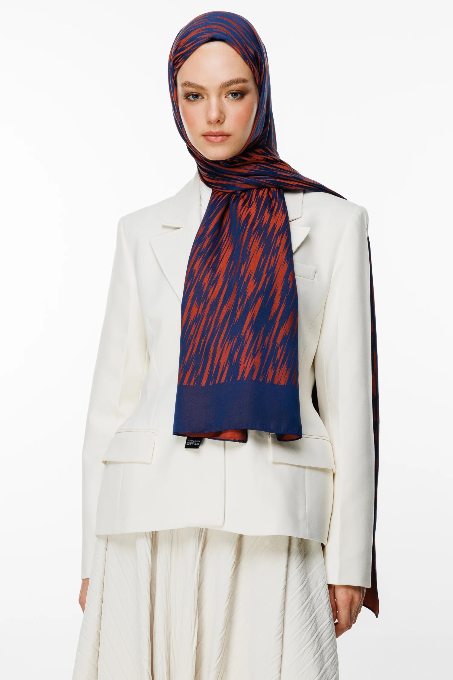 Selis Desen Çift Taraflı Şal