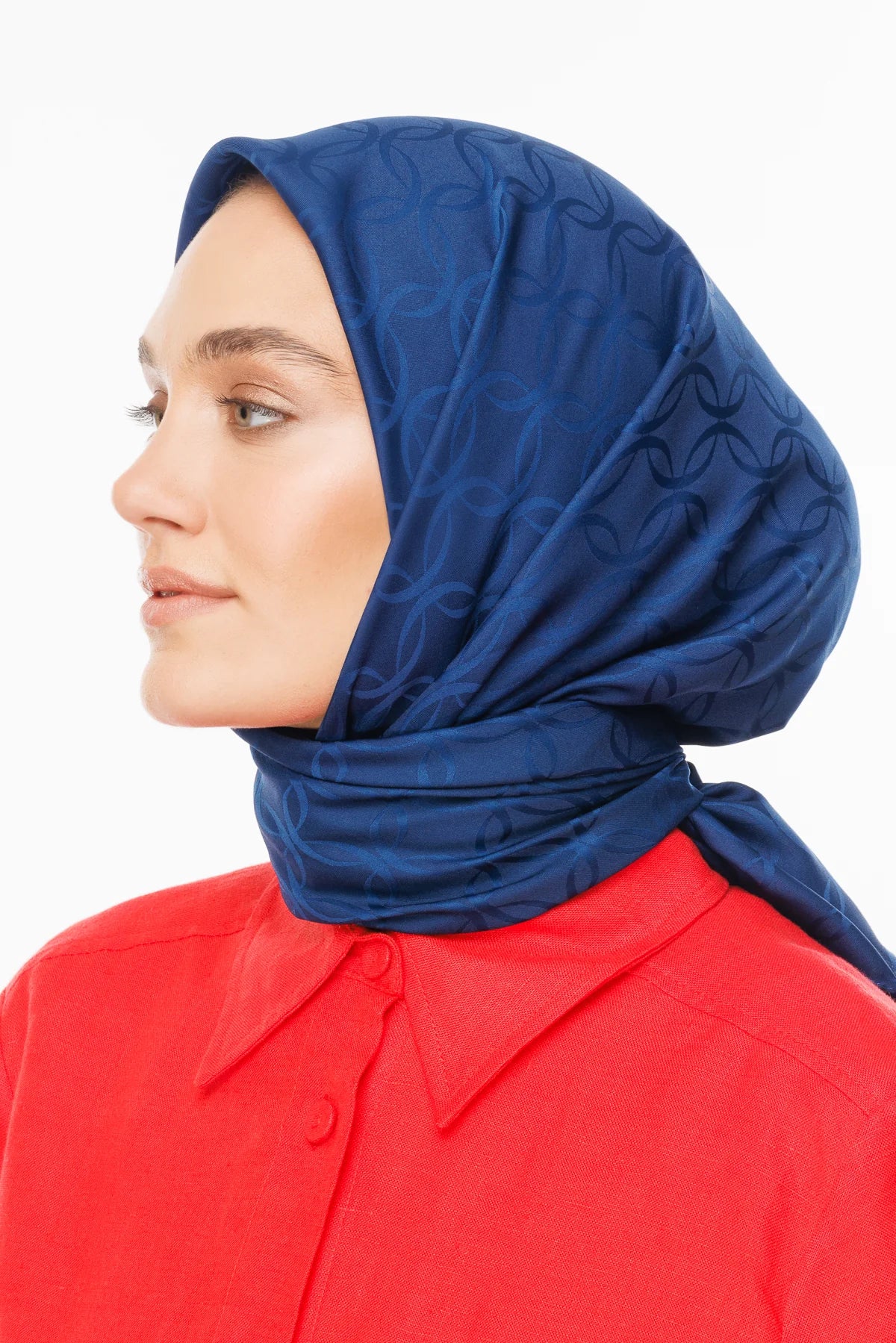 London Desen İpeksi Jakar Eşarp