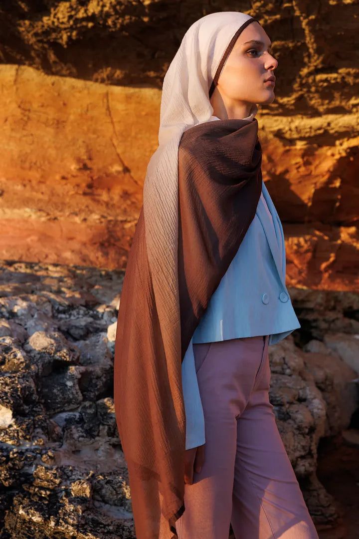 Degrade Müslin Şal