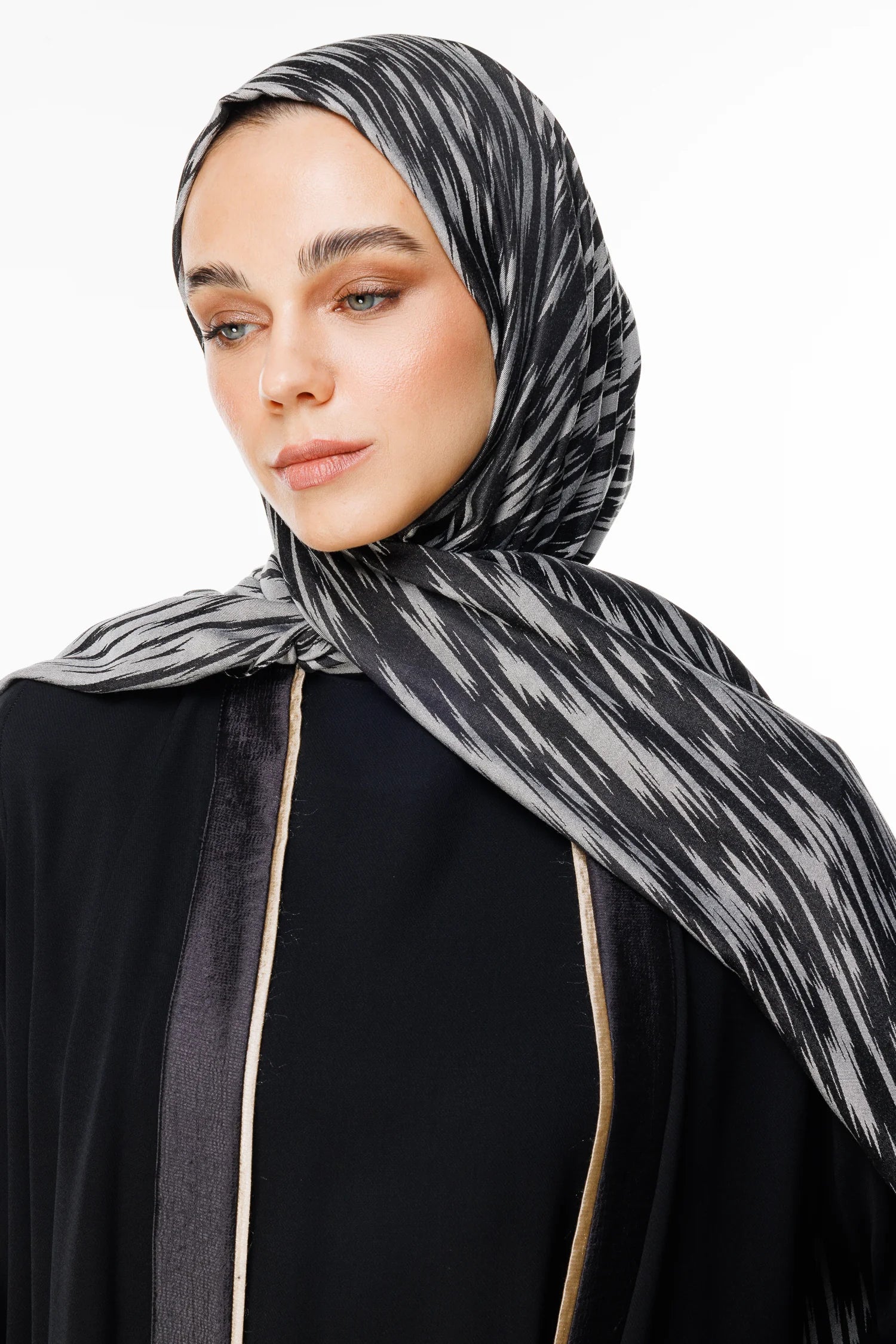 Selis Desen Çift Taraflı Şal