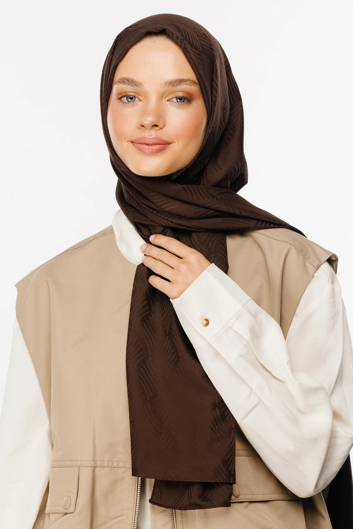 Aura Desen İpeksi Jakar Şal