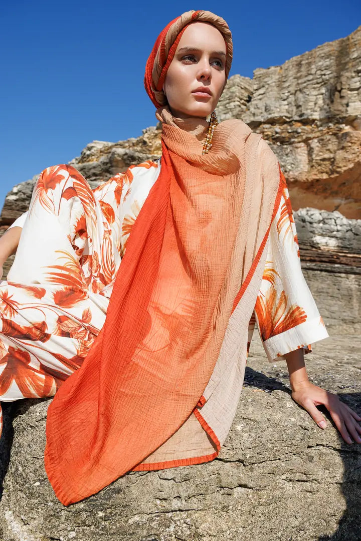 Degrade Müslin Şal