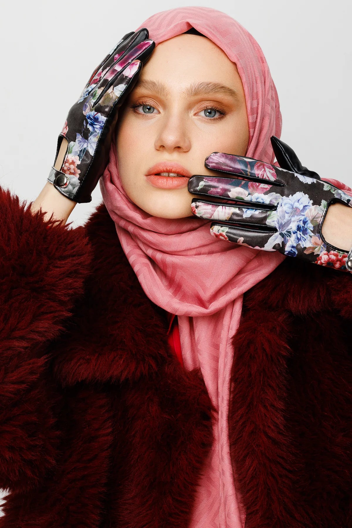 Zikzak Desen Pamuk Jakar Şal