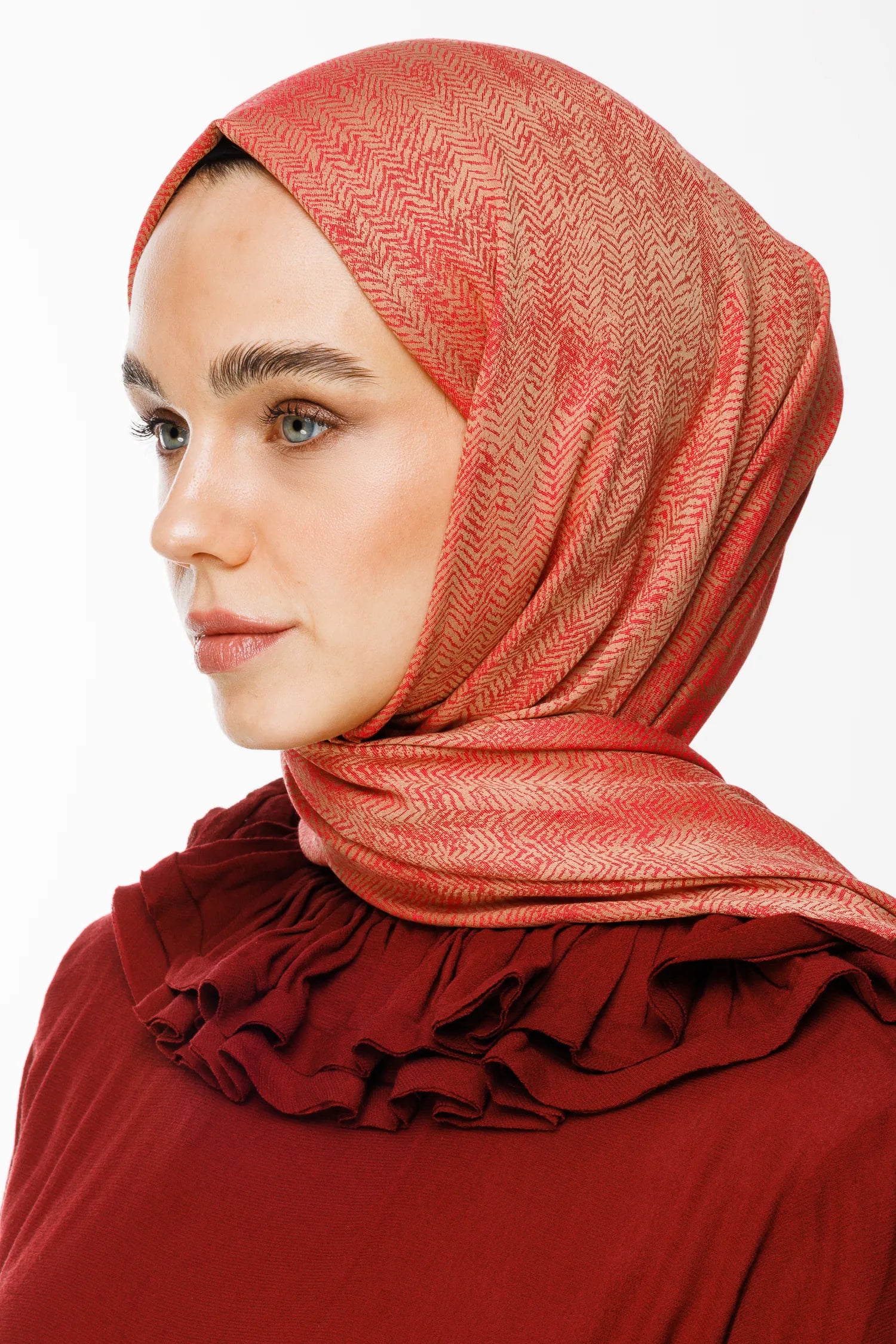 Sahra Desen Çift Taraflı Şal