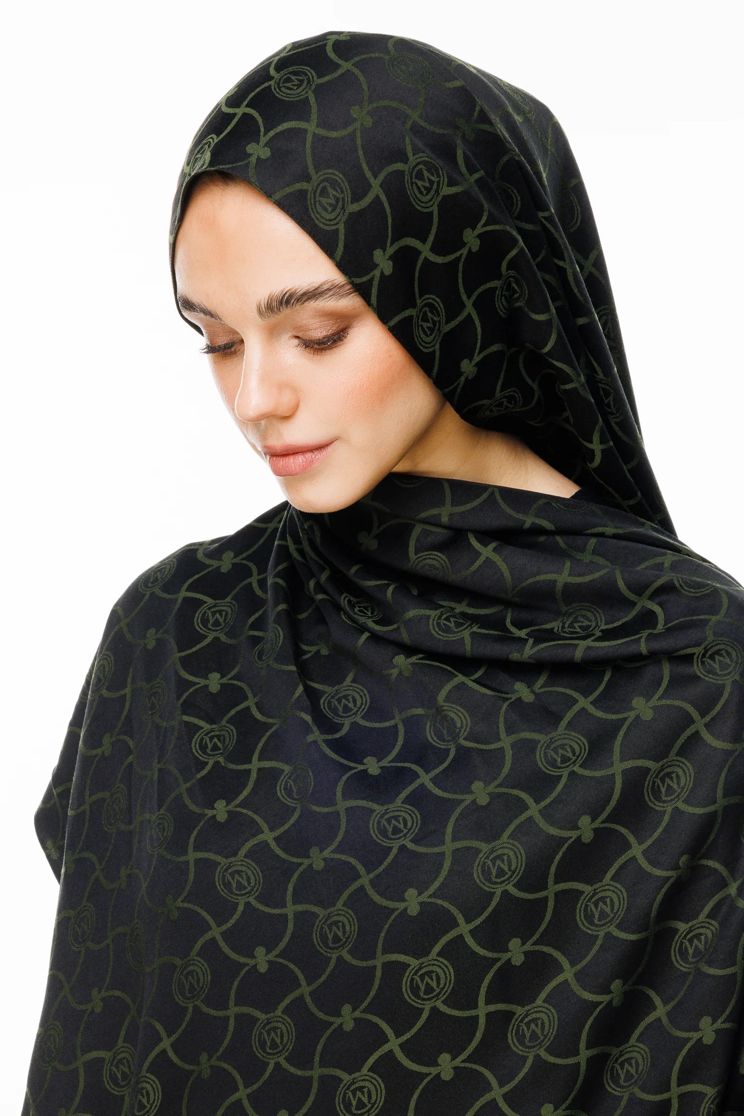 Marrakech Desen Çift Taraflı Şal