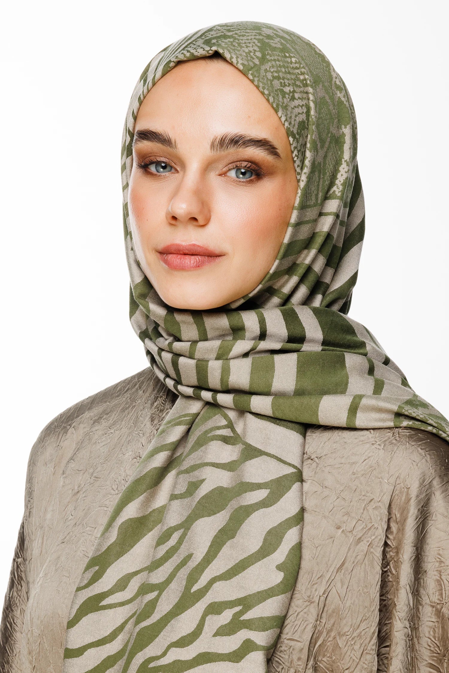 Riad Desen Çift Taraflı Şal