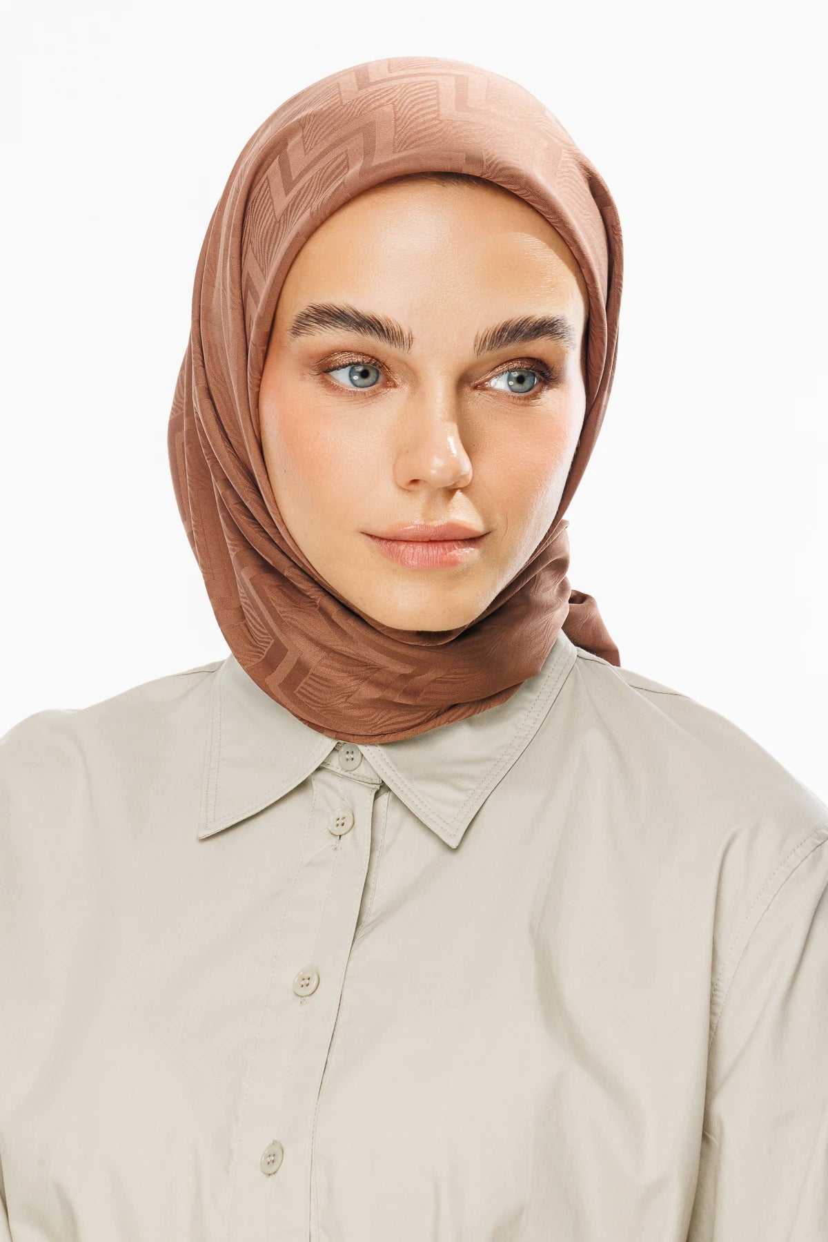 Viora Desen İpeksi Jakar Eşarp