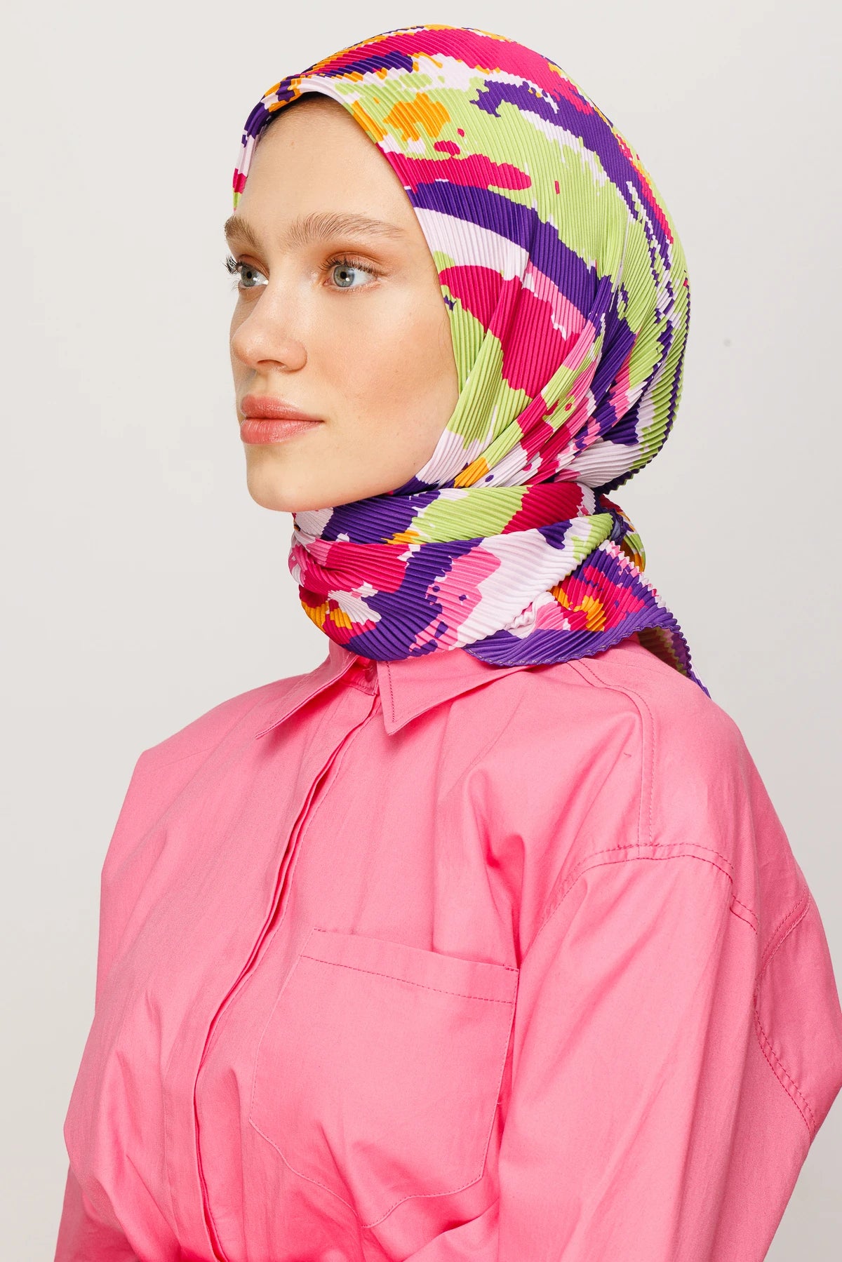 Batik Desen Pilise Eşarp