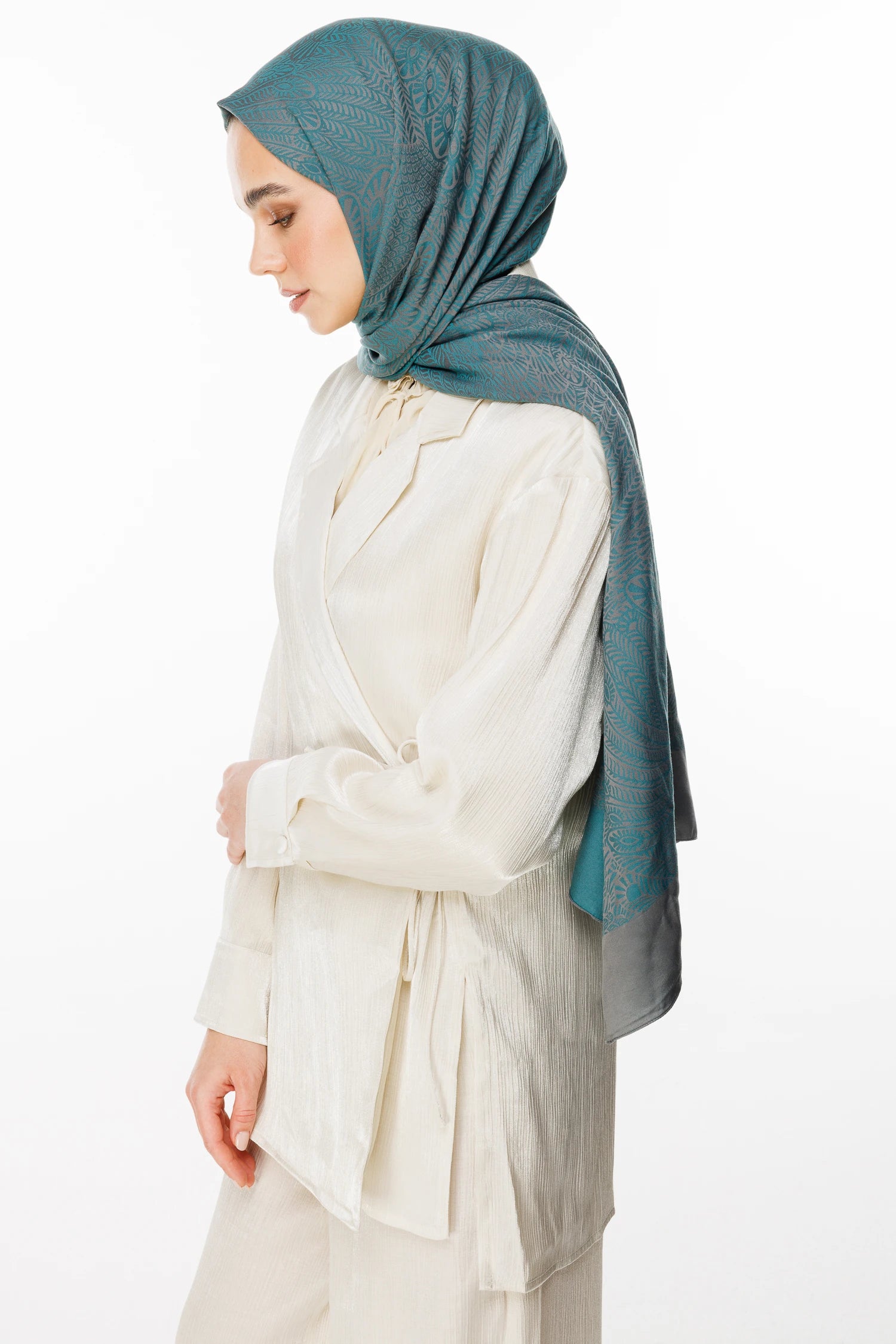 Mayra Desen Çift Taraflı Şal