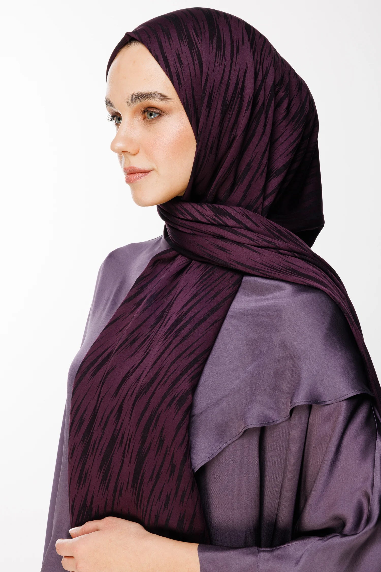 Selis Desen Çift Taraflı Şal