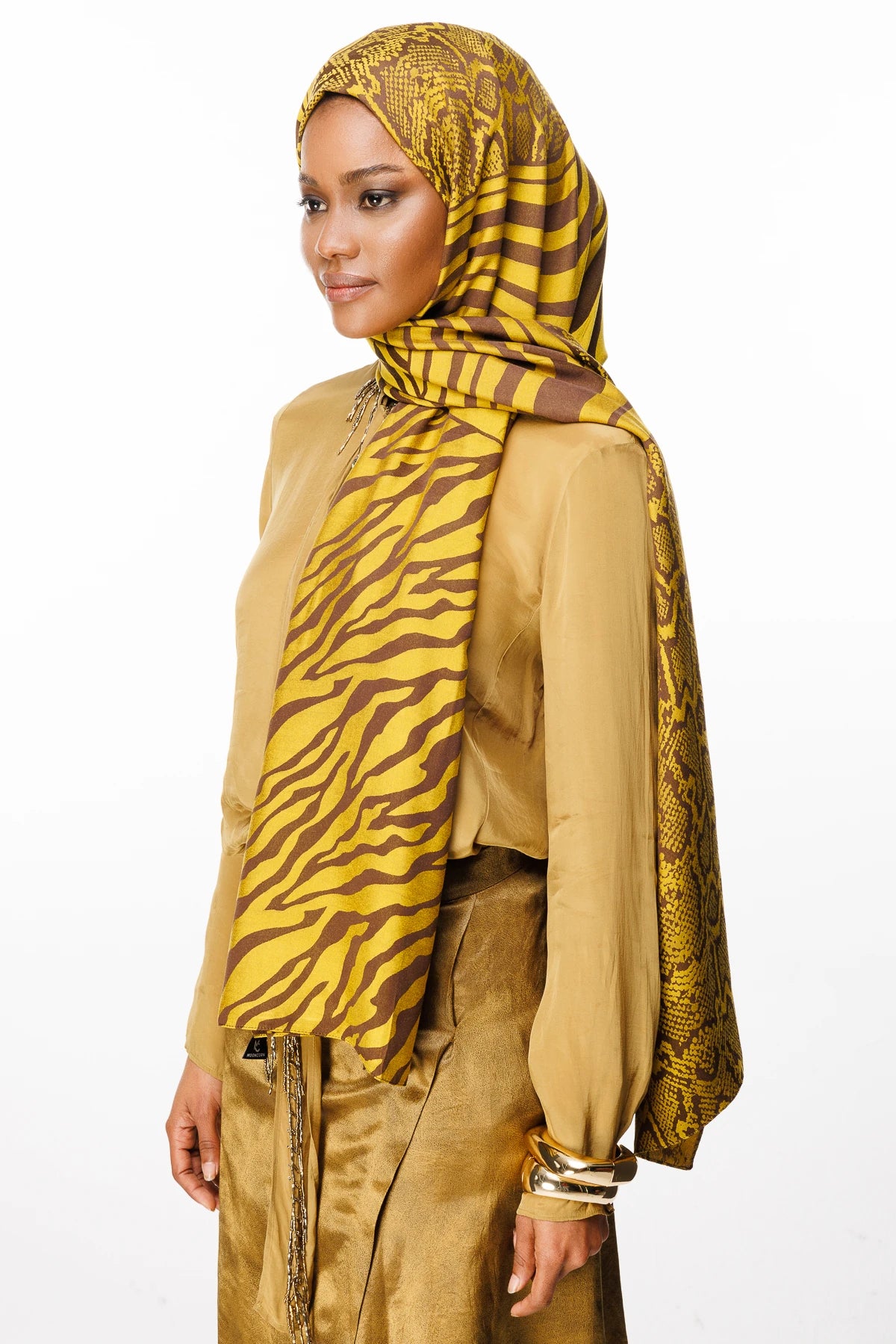 Riad Desen Çift Taraflı Şal