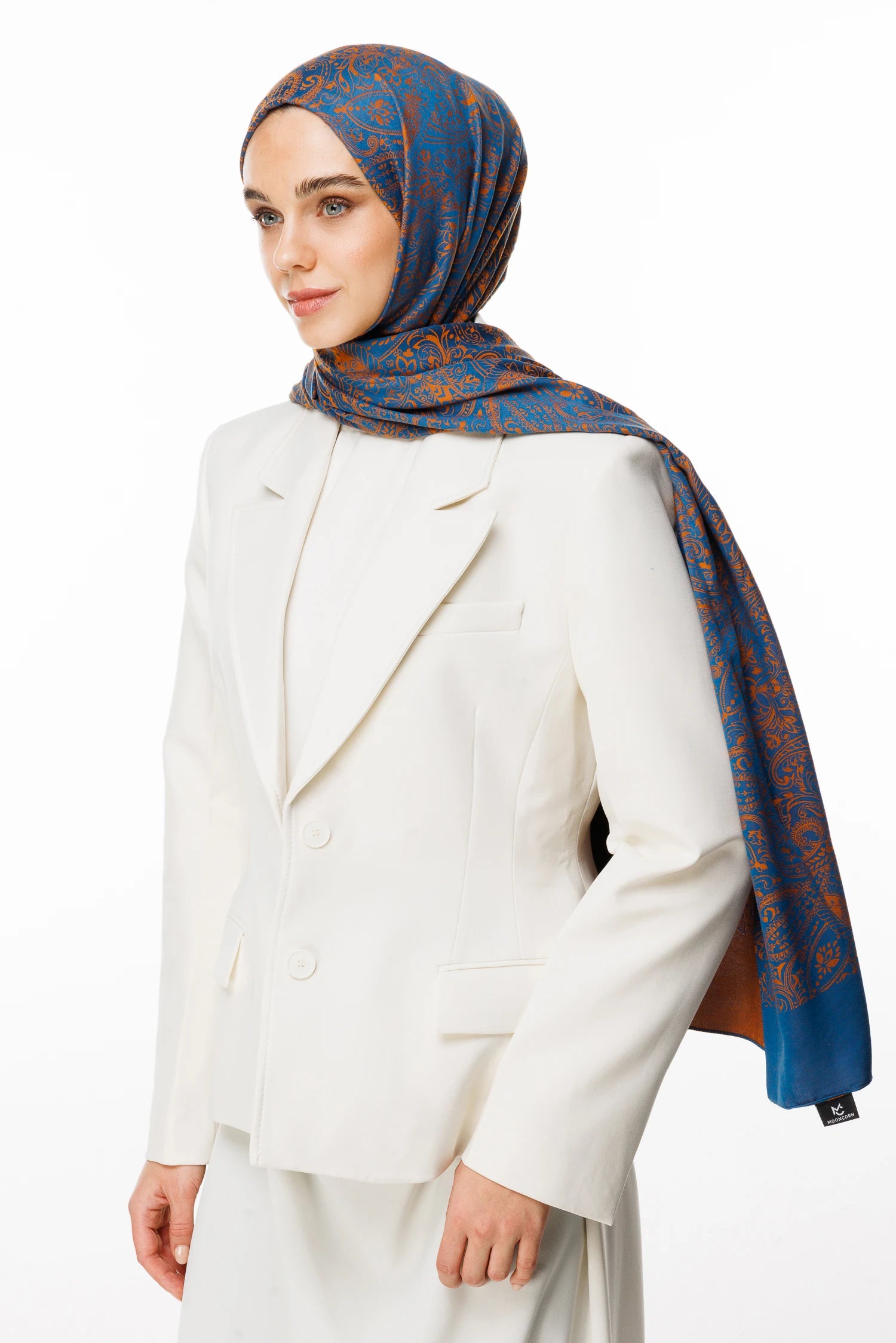 Velora Desen Çift Taraflı Şal