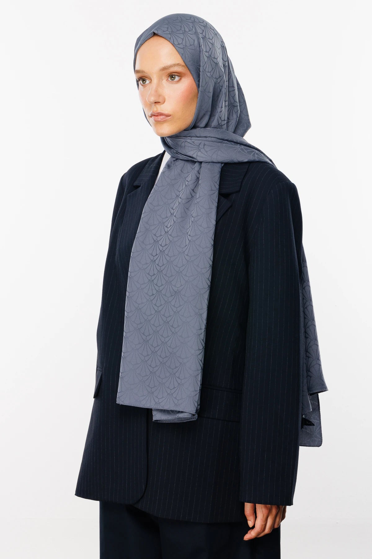 Lotus Desen İpeksi Jakar Şal