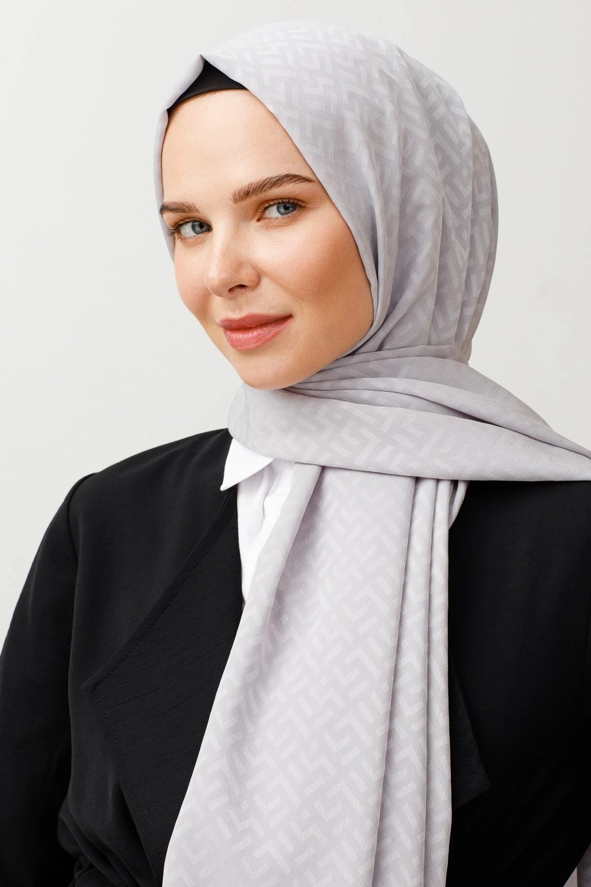 Z Desen İpeksi Jakar Şal