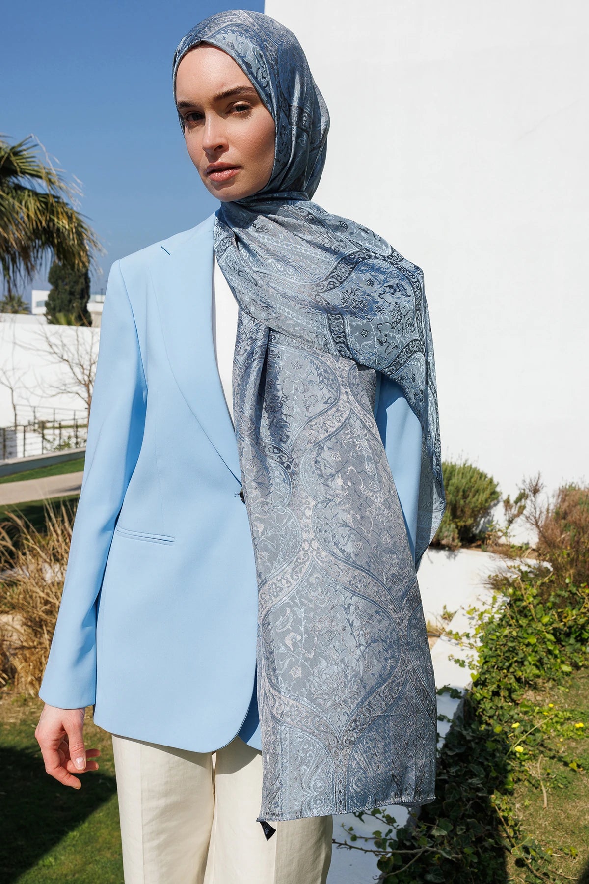 Soler Desen Shine Line Şal