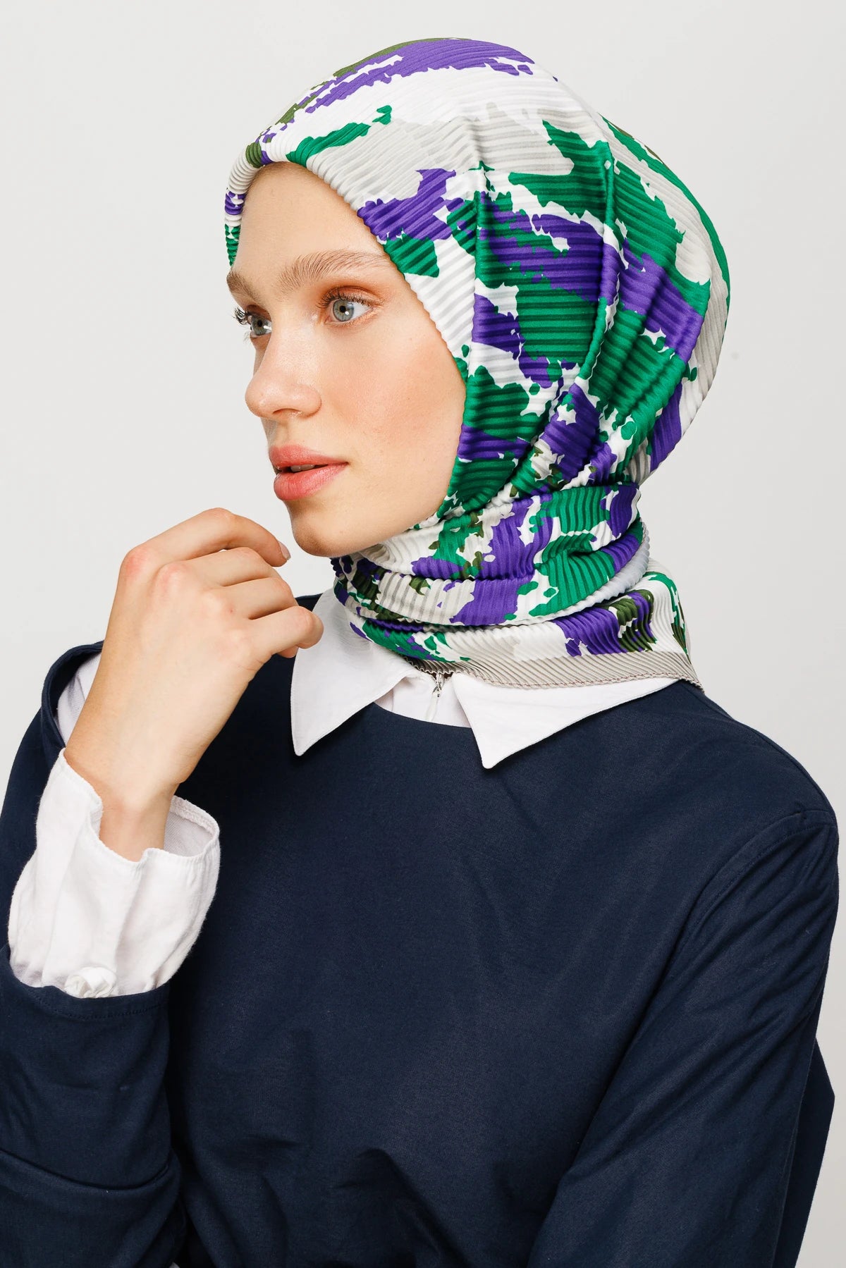 Batik Desen Pilise Eşarp