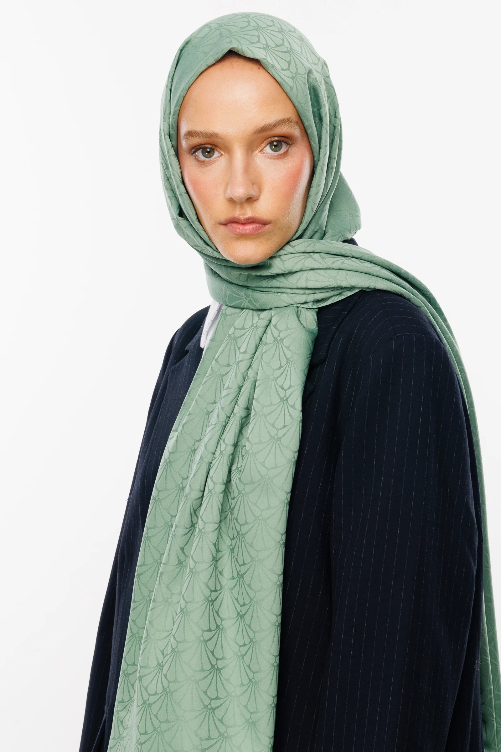 Lotus Desen İpeksi Jakar Şal