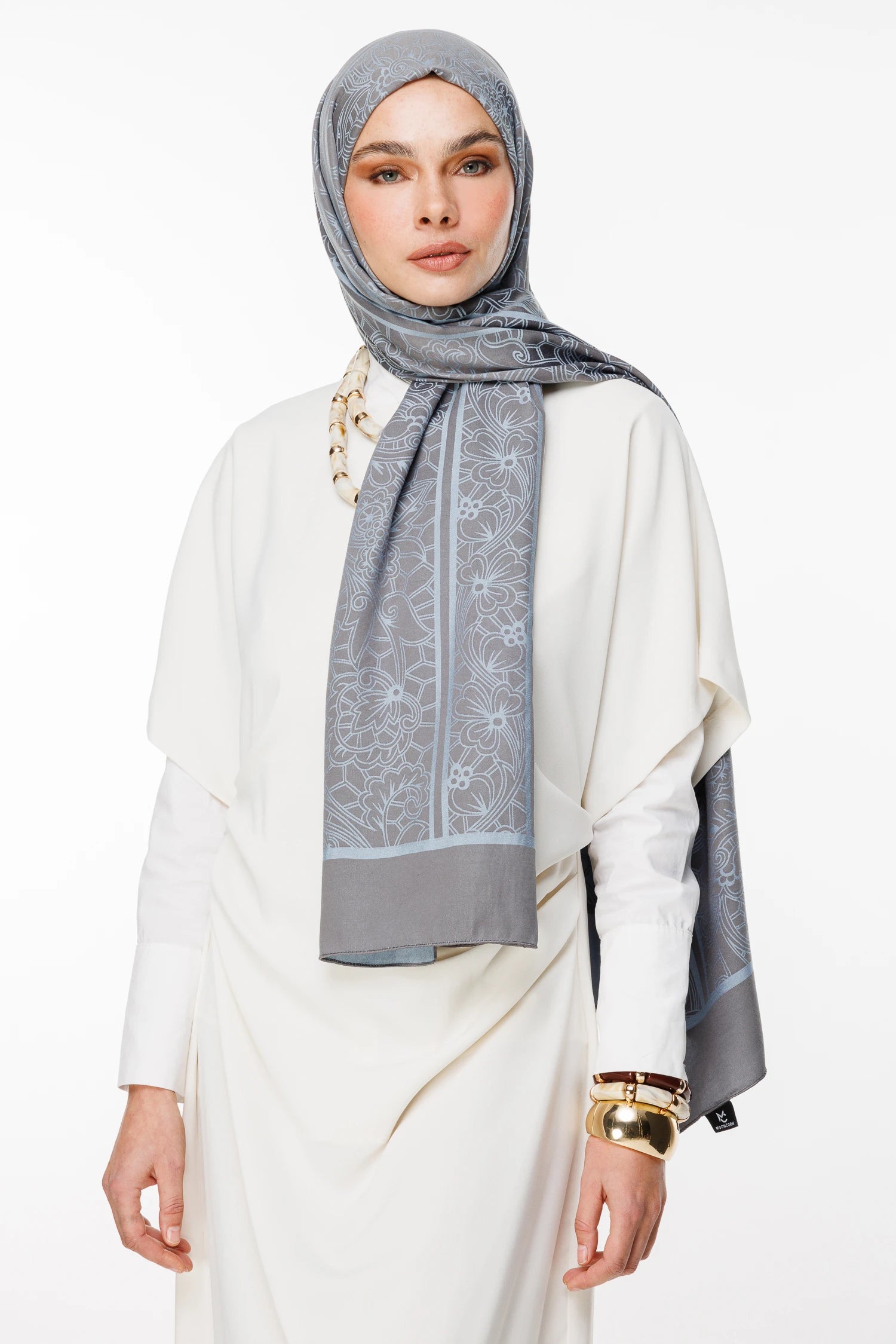 Lavin Desen Çift Taraflı Şal