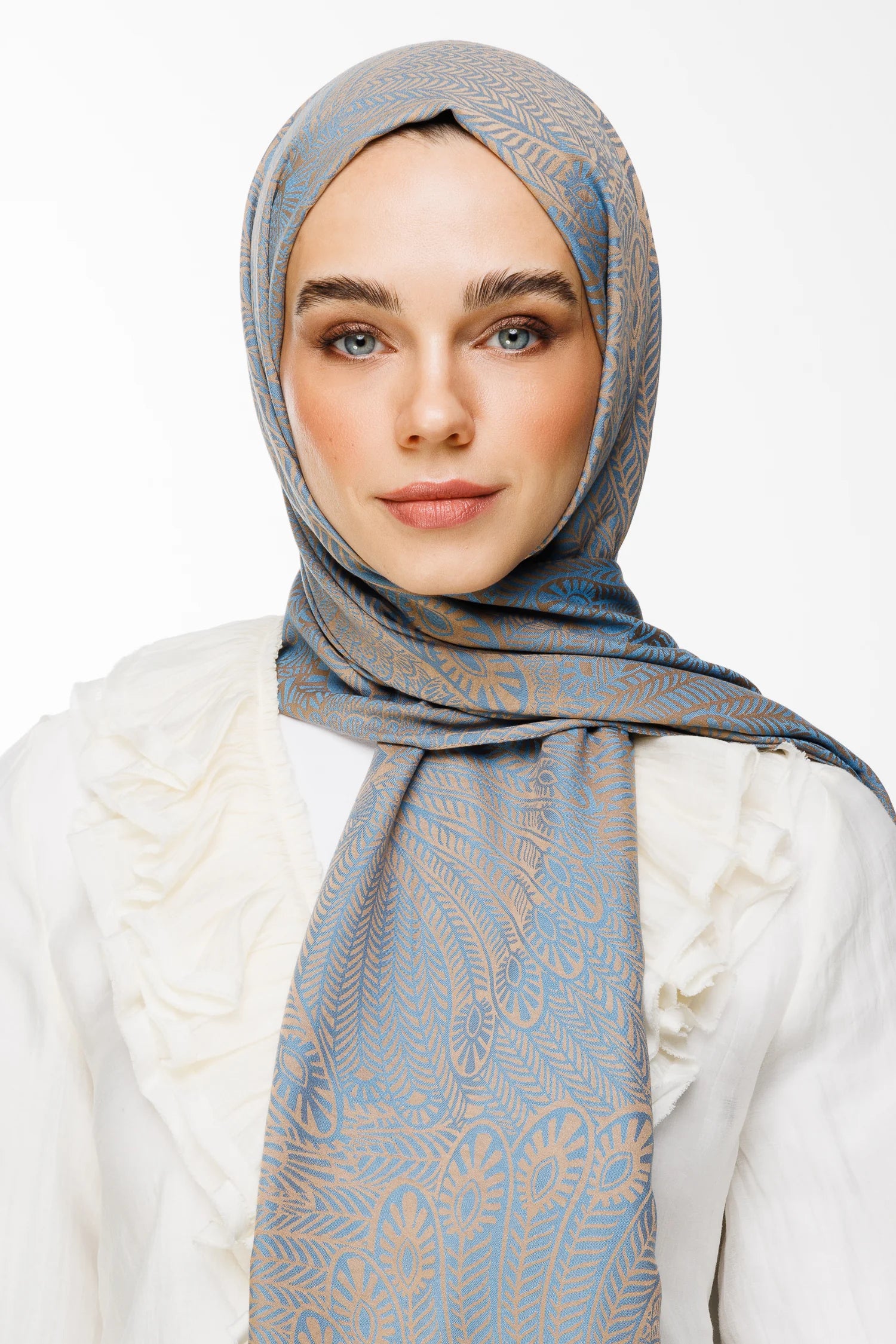 Mayra Desen Çift Taraflı Şal