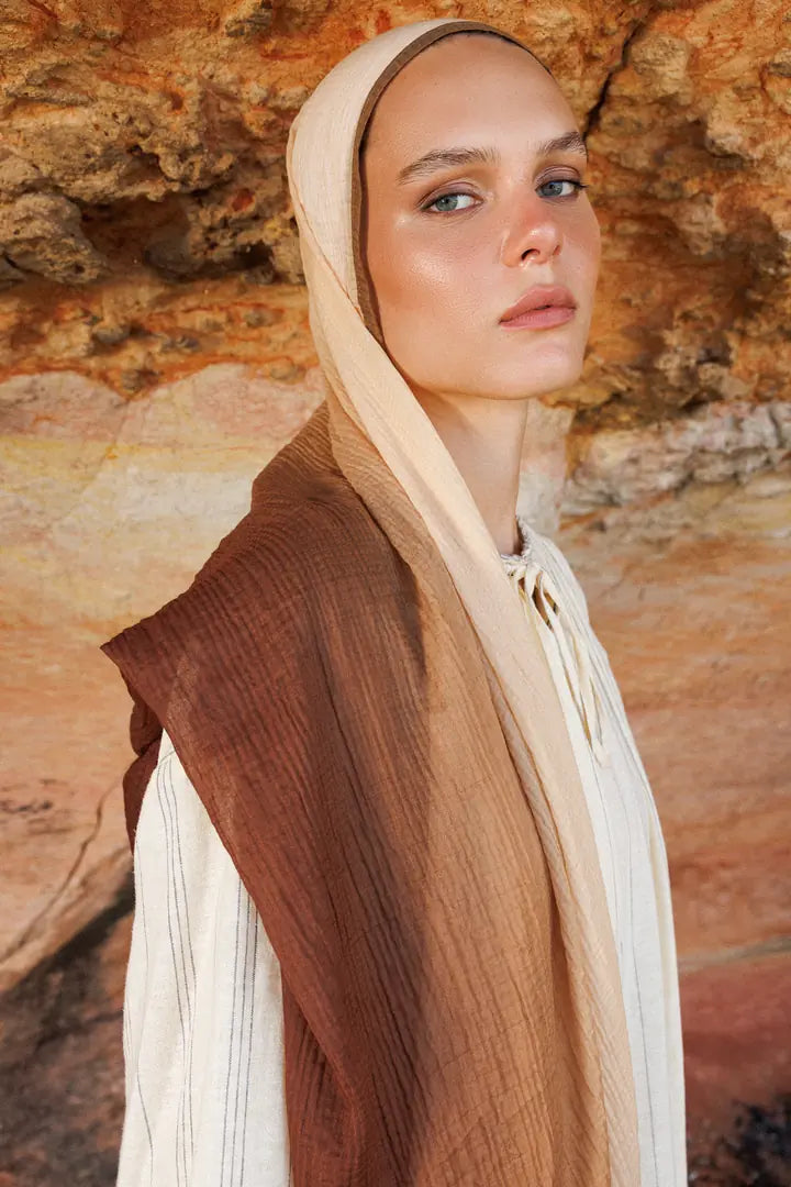 Degrade Müslin Şal