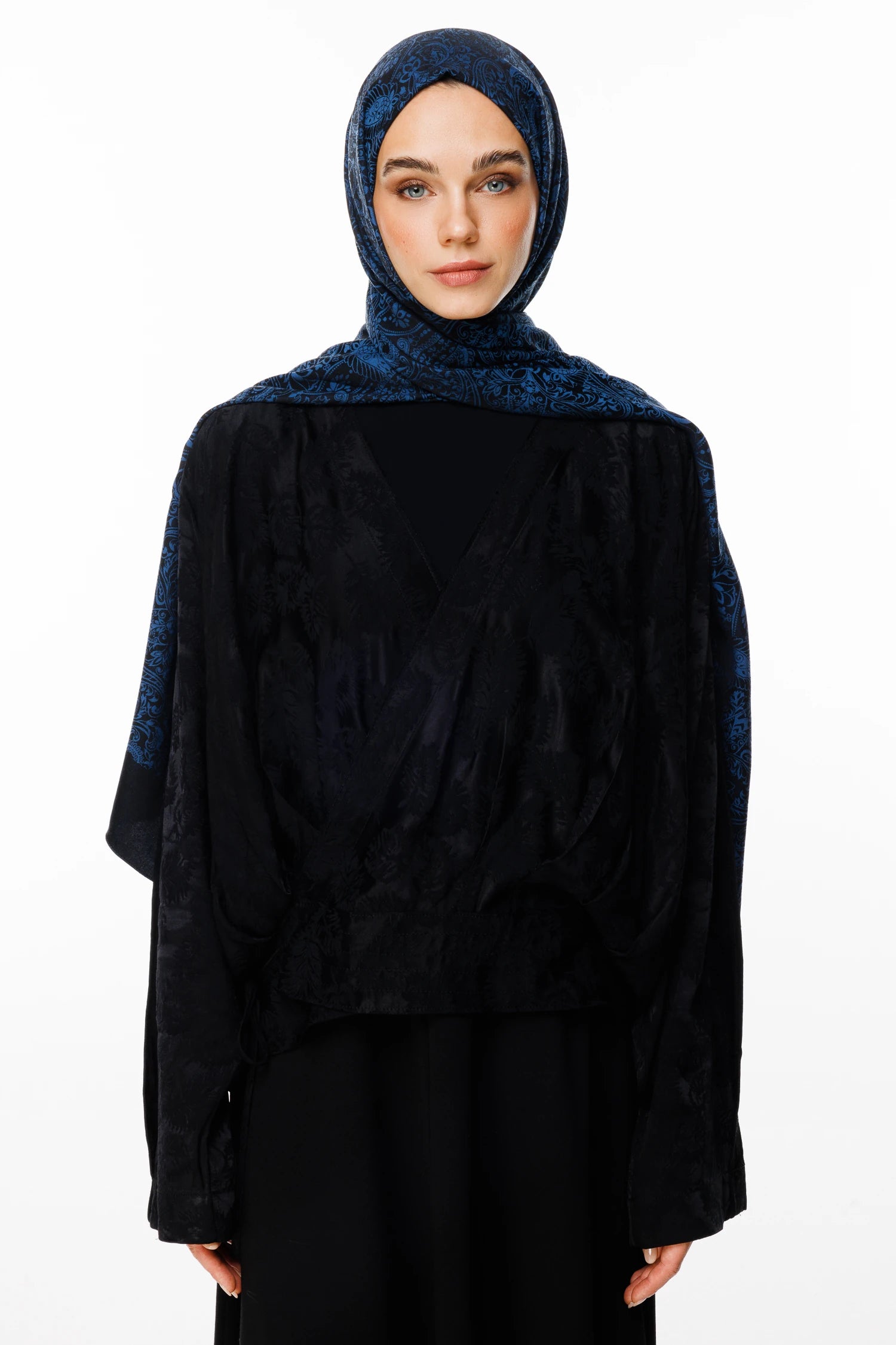 Velora Desen Çift Taraflı Şal