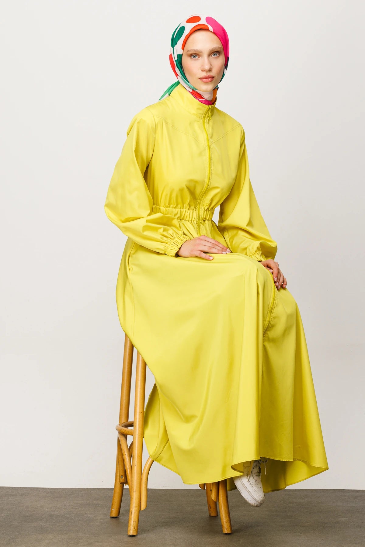 Bloom Desen Dijital Soft Eşarp